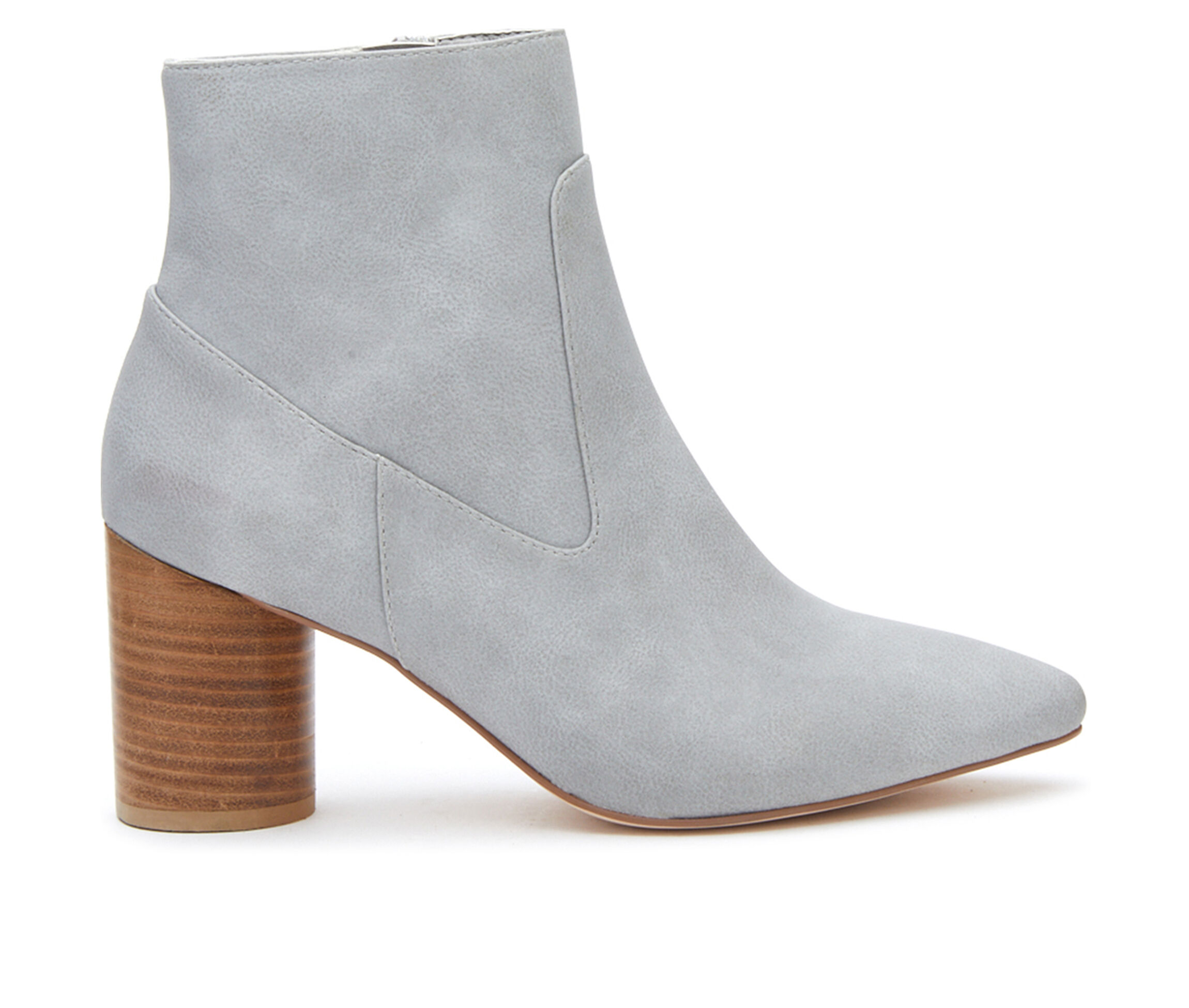 light grey booties