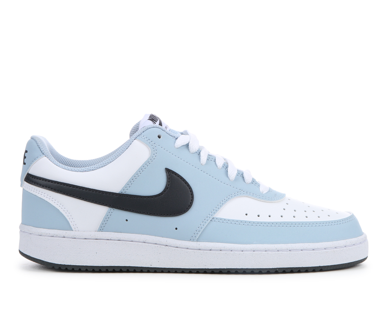 Men's Nike Court Vision Low Sustainable Sneakers - Wht/Gry/Blue