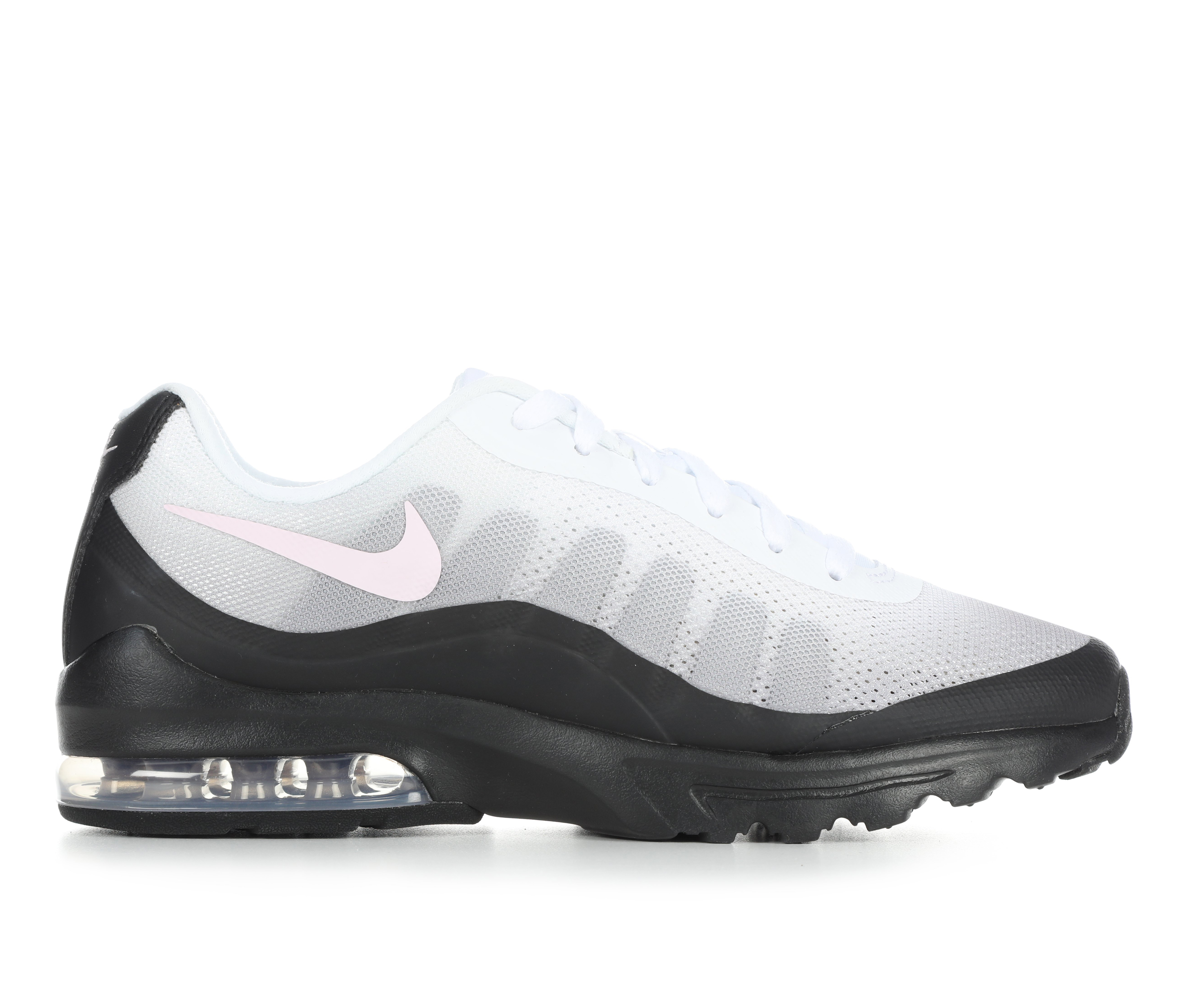 Women's Nike Air Max Invigor Running Shoes - Blk/Pnk/Gry 008