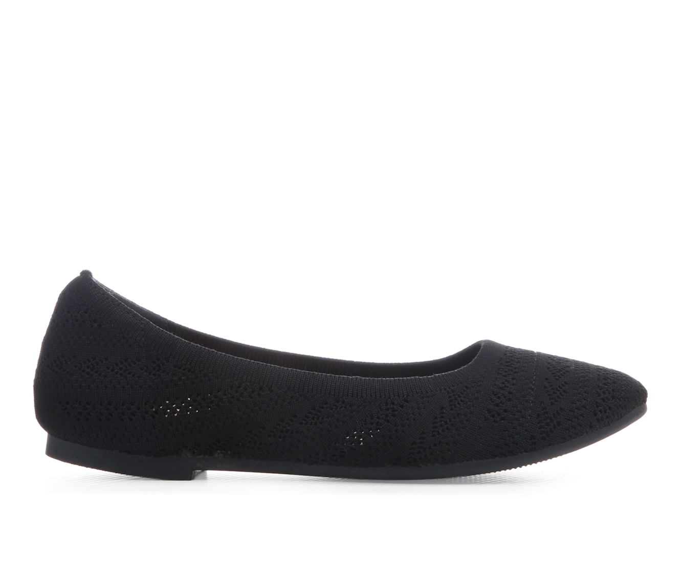 Women's Jellypop Casimir Flats - Black Knitted