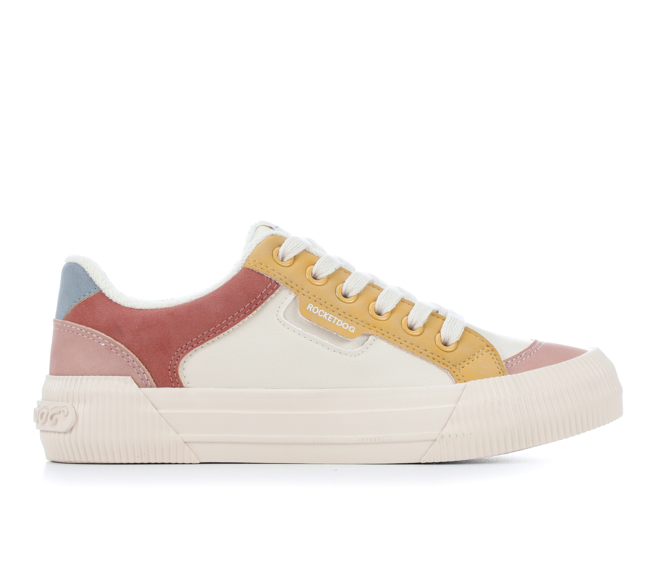 Women's Rocket Dog Cheery Color Block Sneakers - Tan Multi