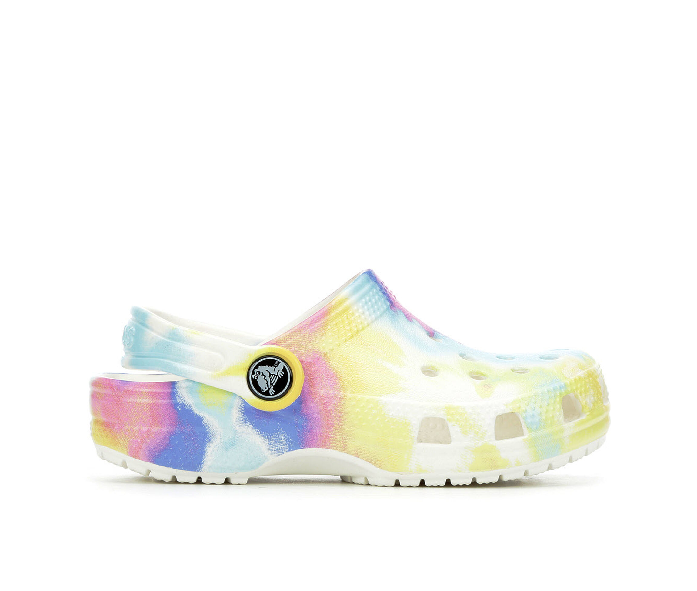 junior tie dye crocs