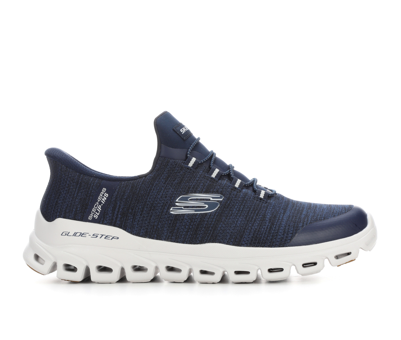 Men's Skechers 233011 Glide Step Slip-Ins Walking Shoes - Navy