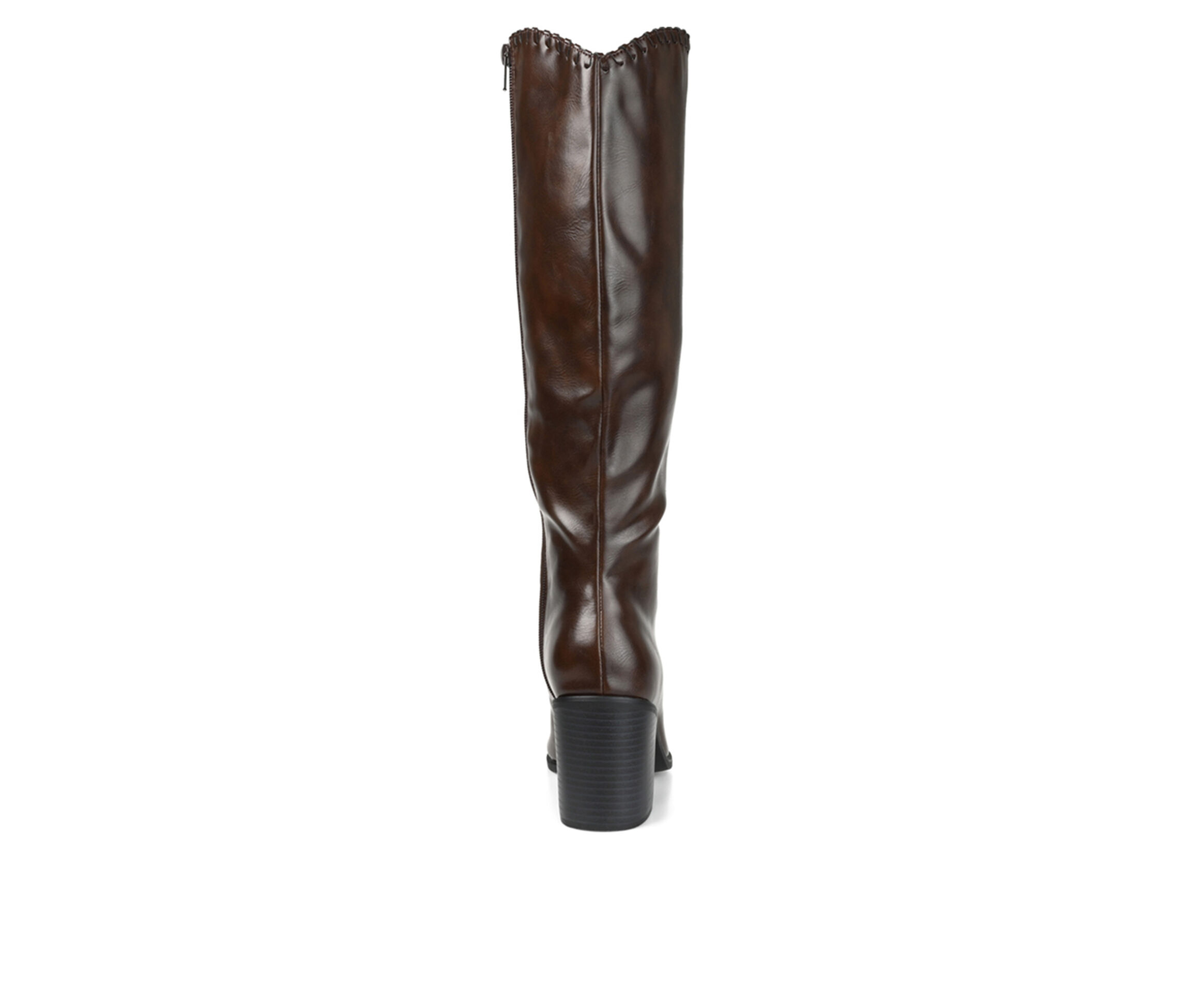 Women's Journee Collection Daria Extra Wide Calf Knee High Boot in Brown Size 8.5 Medium