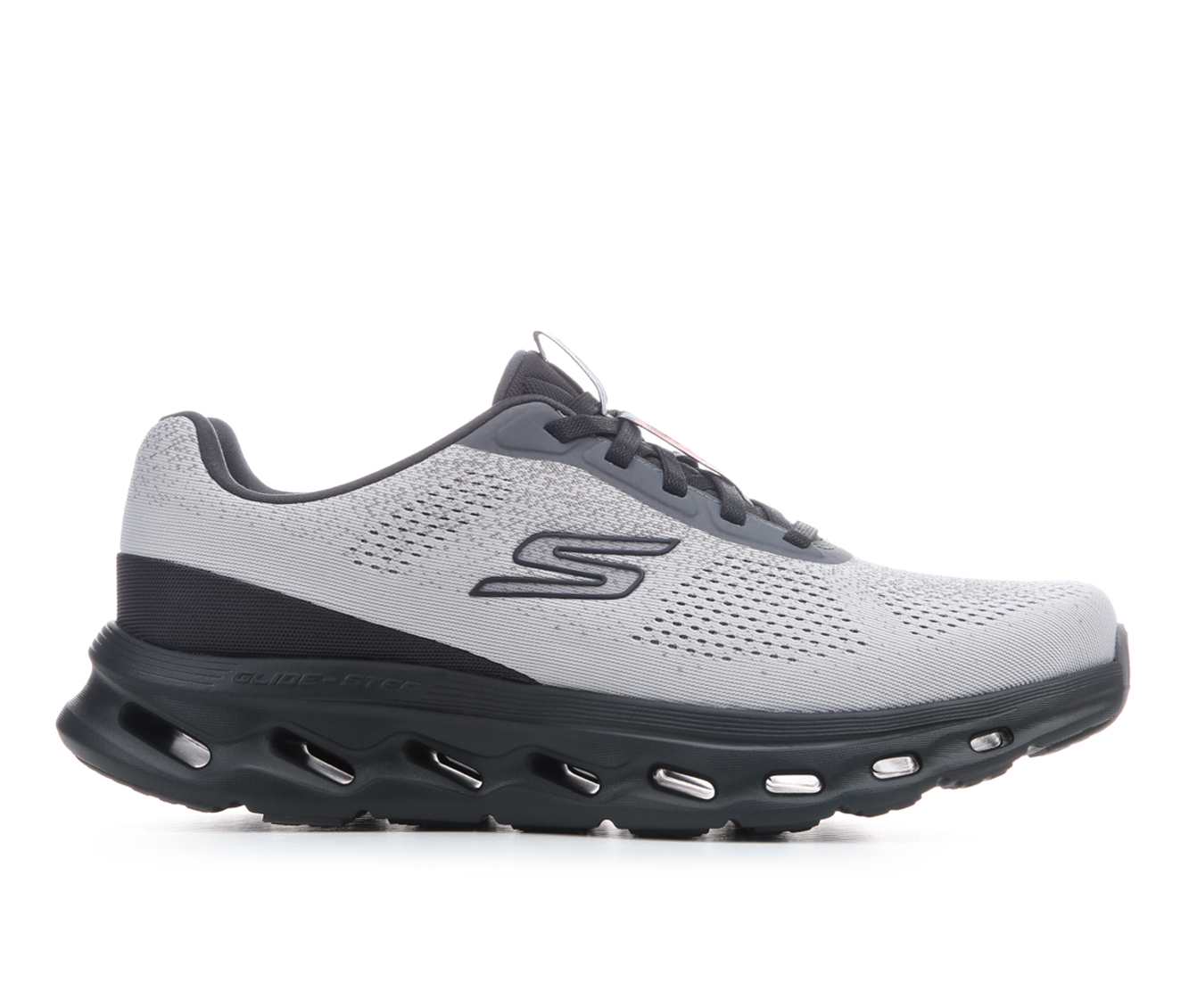 Men's Skechers 217020 GlideStep 2.0 Walking Shoes - Grey/Black