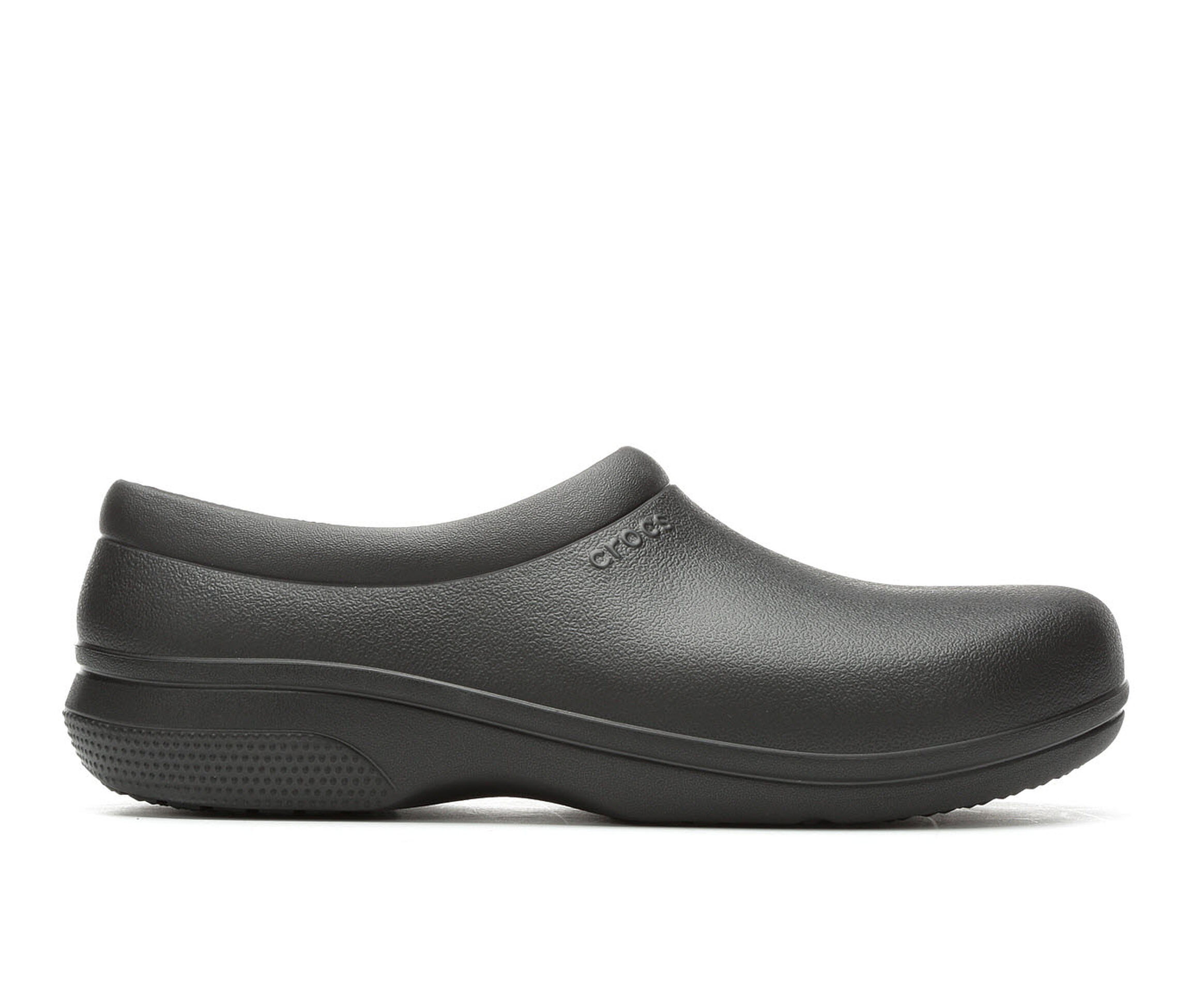 black work crocs