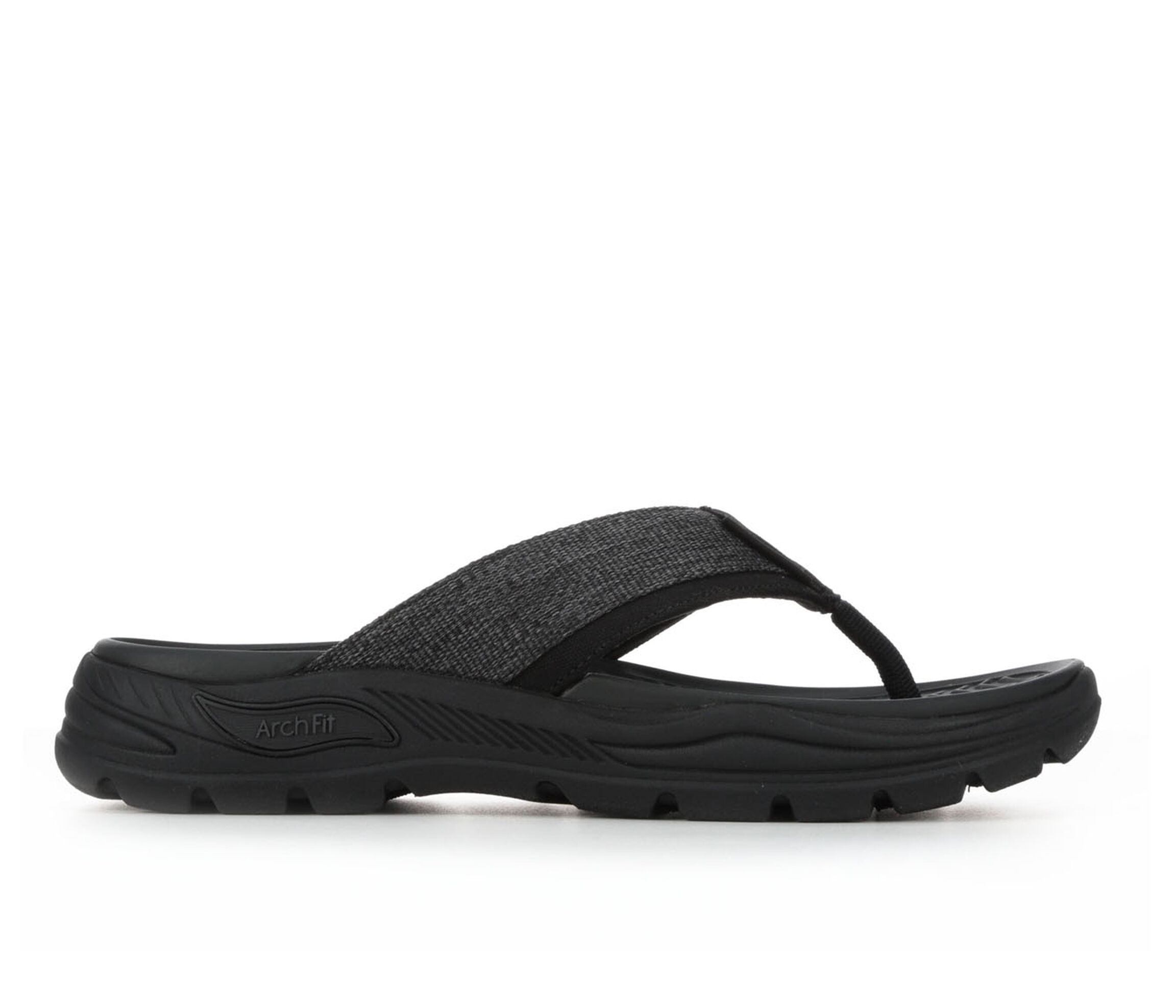 black skechers slippers
