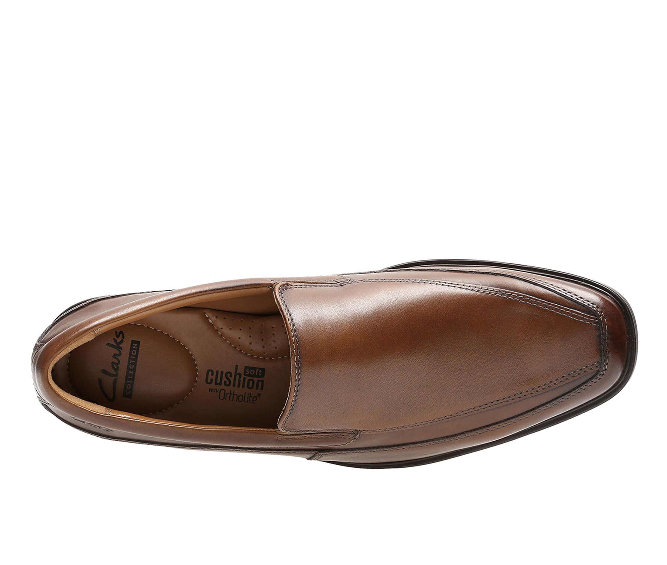 clarks tilden free dark tan