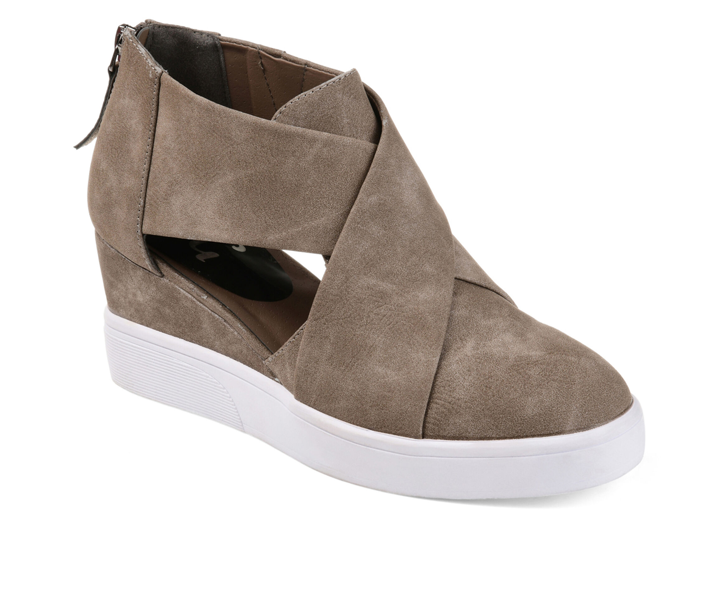 wedge high top sneakers