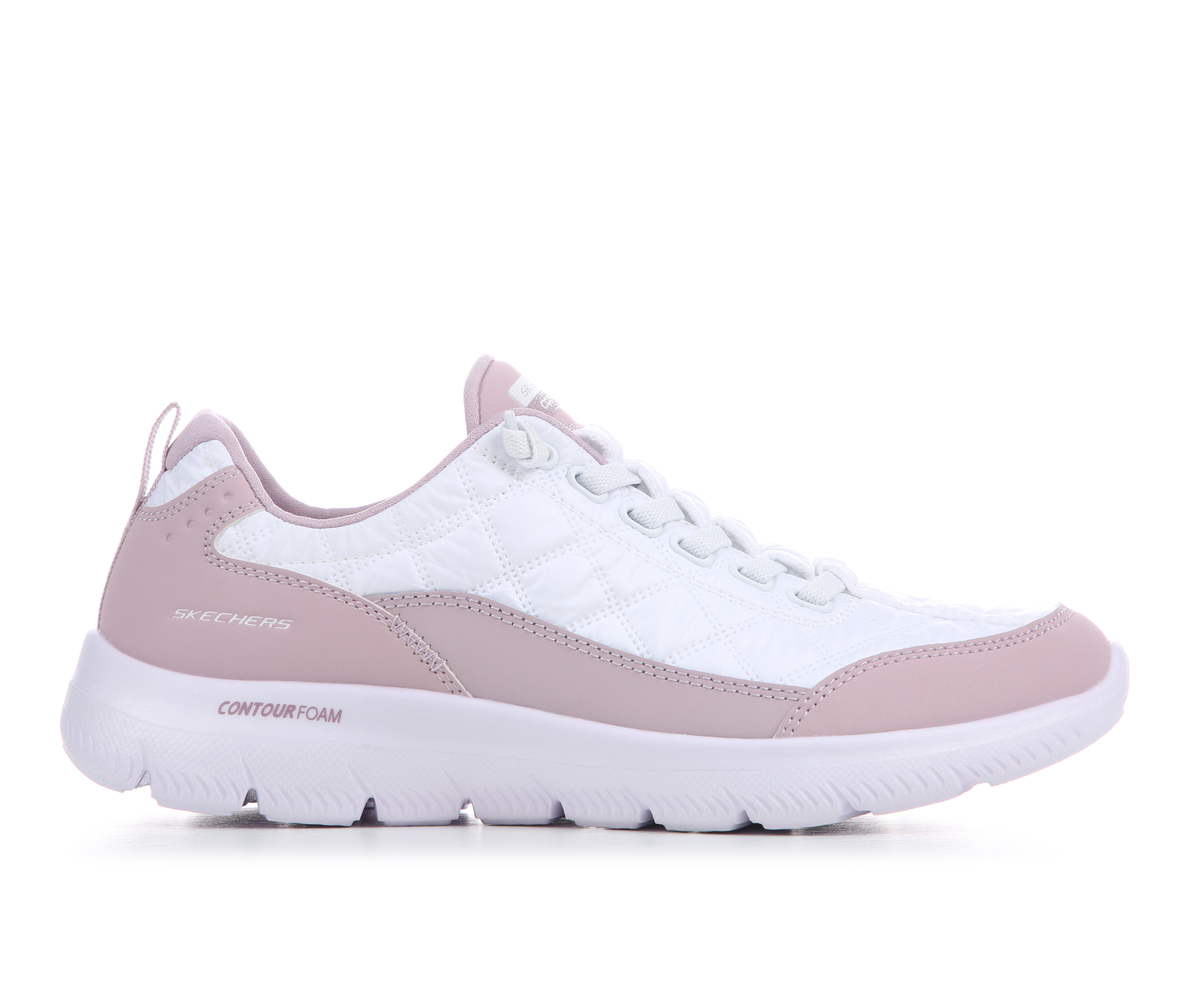 Women's Skechers 150505 Summits Cozy Fit Contour Foam Walking Shoes - Lavender