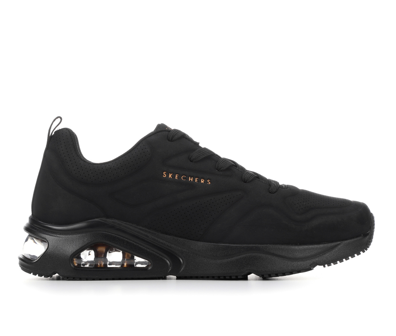 Men's Skechers 183090 Tres-Air Uno Casual Sneakers - Black
