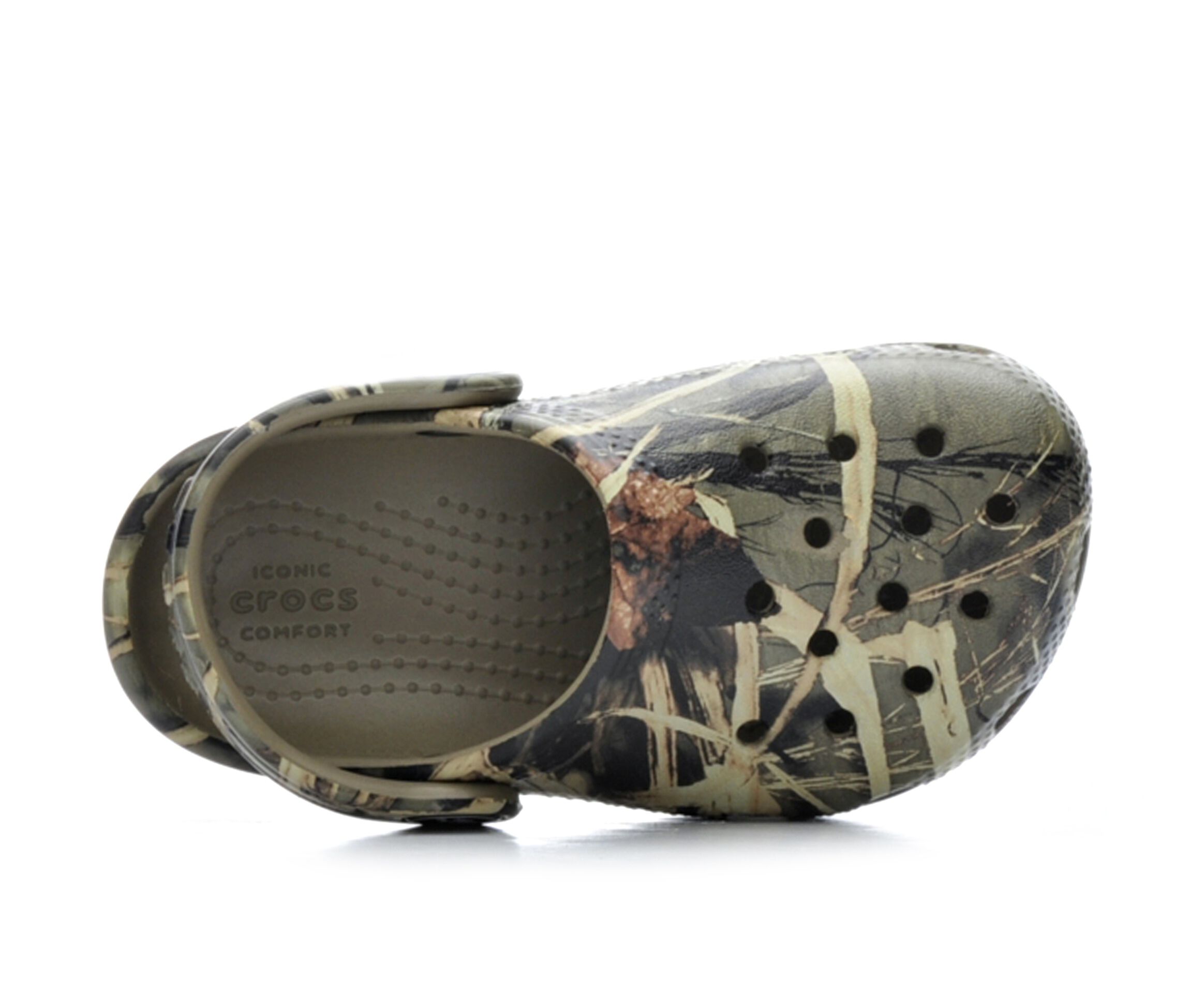 kids camo crocs