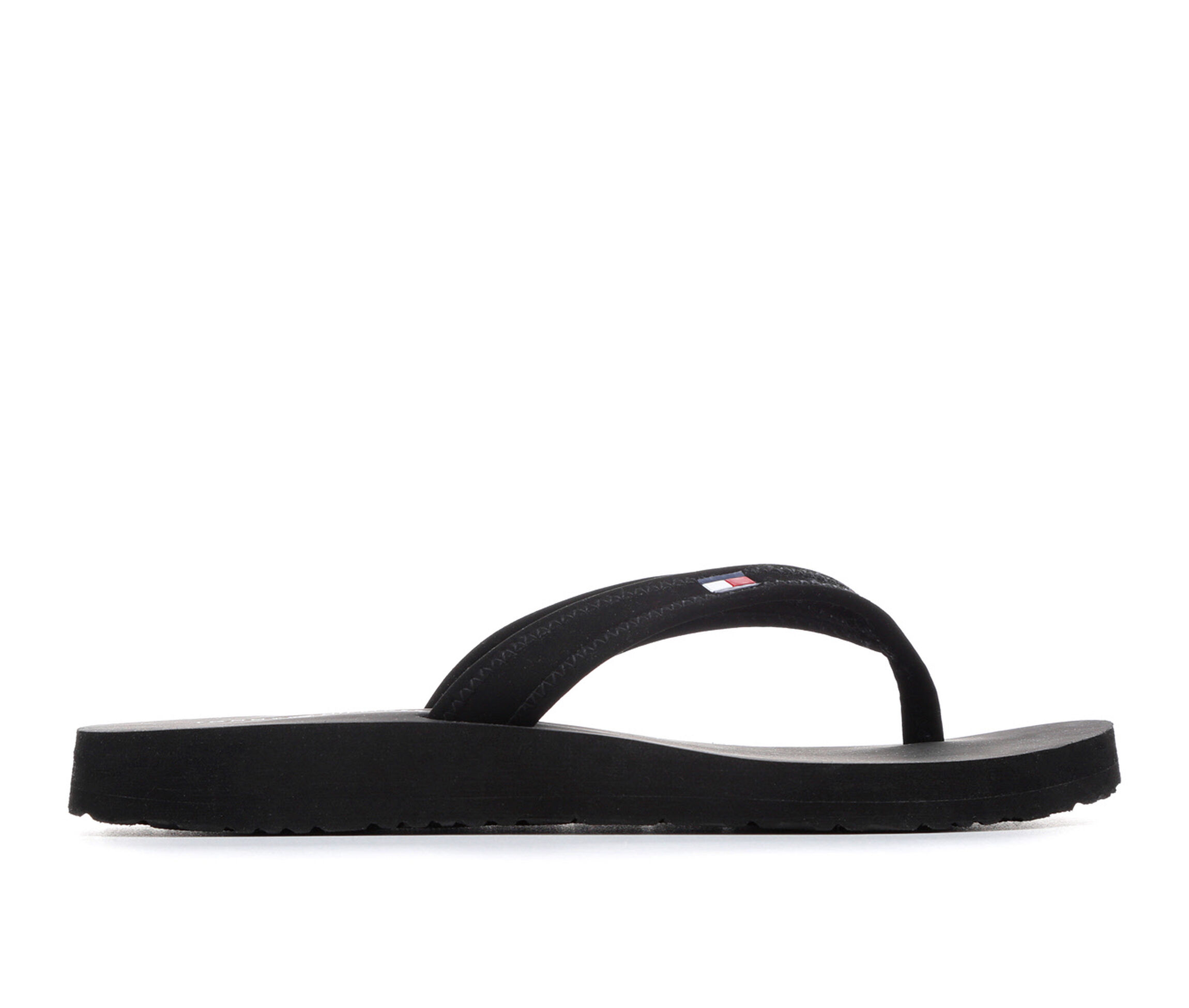 Women's Tommy Hilfiger Kail Flip-Flops - Black