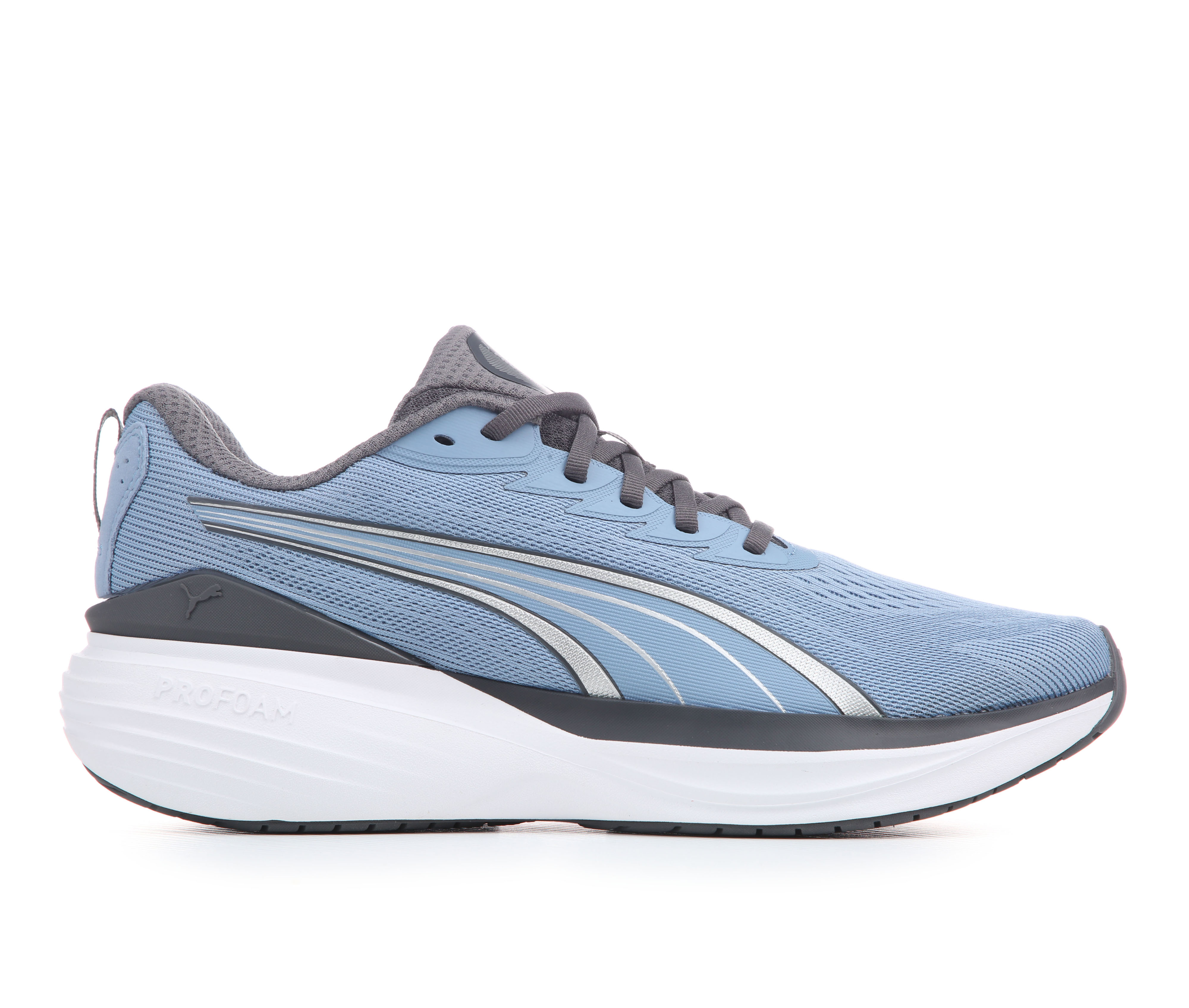 Men's Puma Scend Pro 3 Running Shoes - Blue/Grey/White