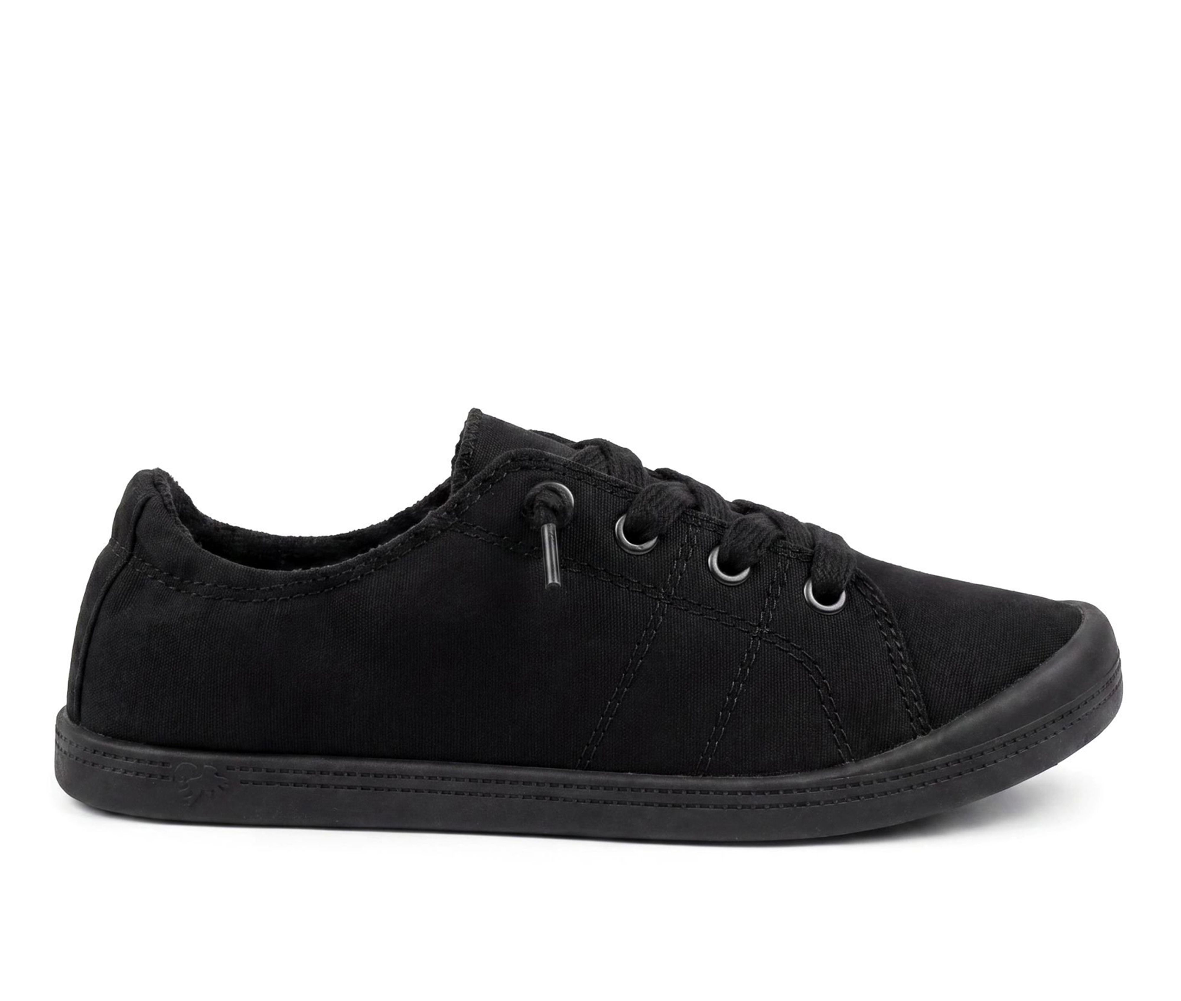 Women's Jellypop Dallas Slip-On Sneakers - Black Canvas