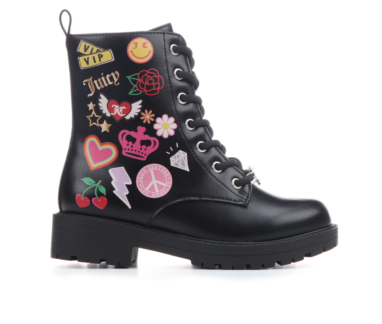 Girls' Juicy Little Kid & Big Kid JCK Garza Boots - Black