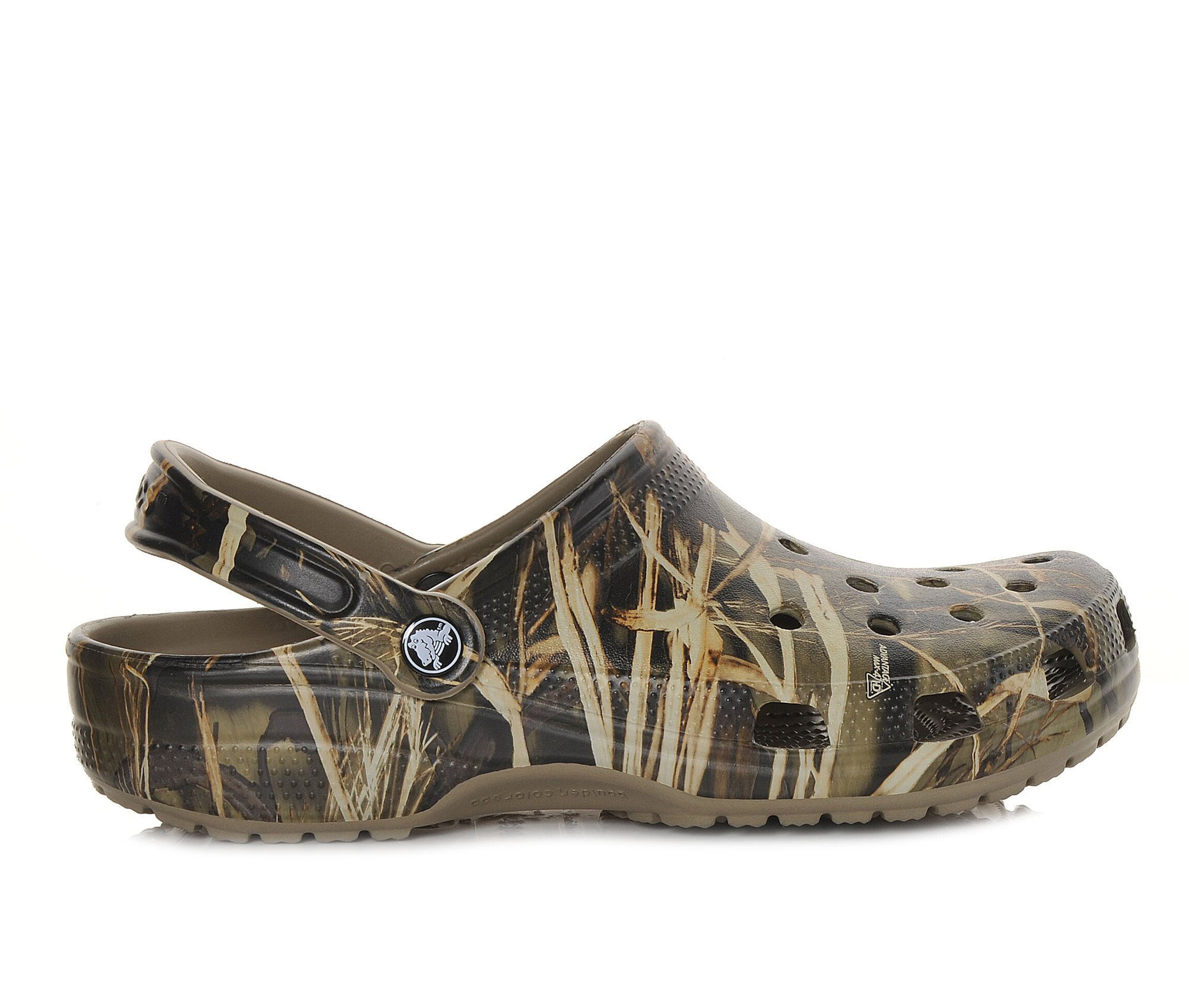 men's classic camo crocs