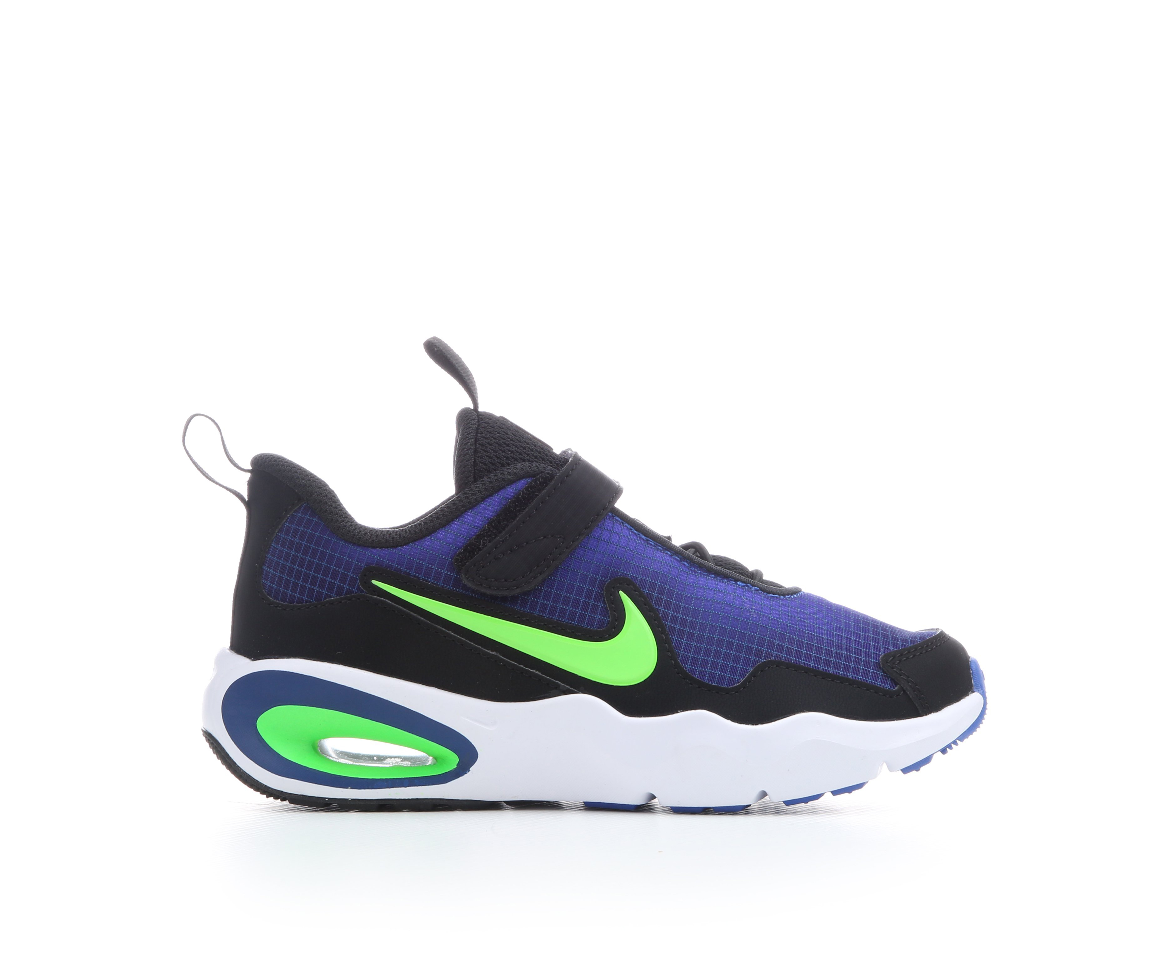 Boys' Nike Little Kid Air Max Nova Running Shoes - Rcr Blu/Grn/Blk