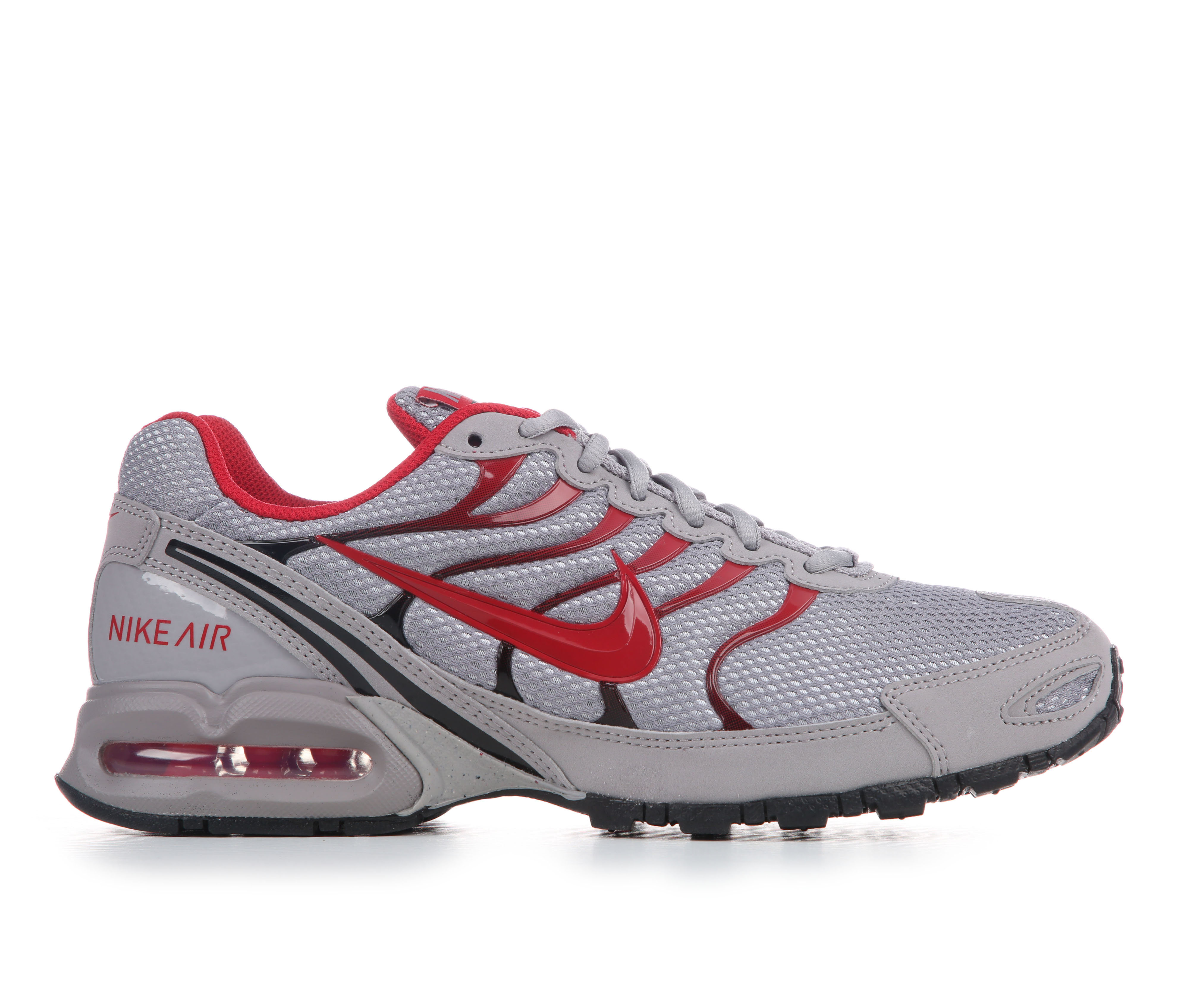 Men's Nike Air Max Torch 4 Sneakers - Gry/Rd/Blk 001
