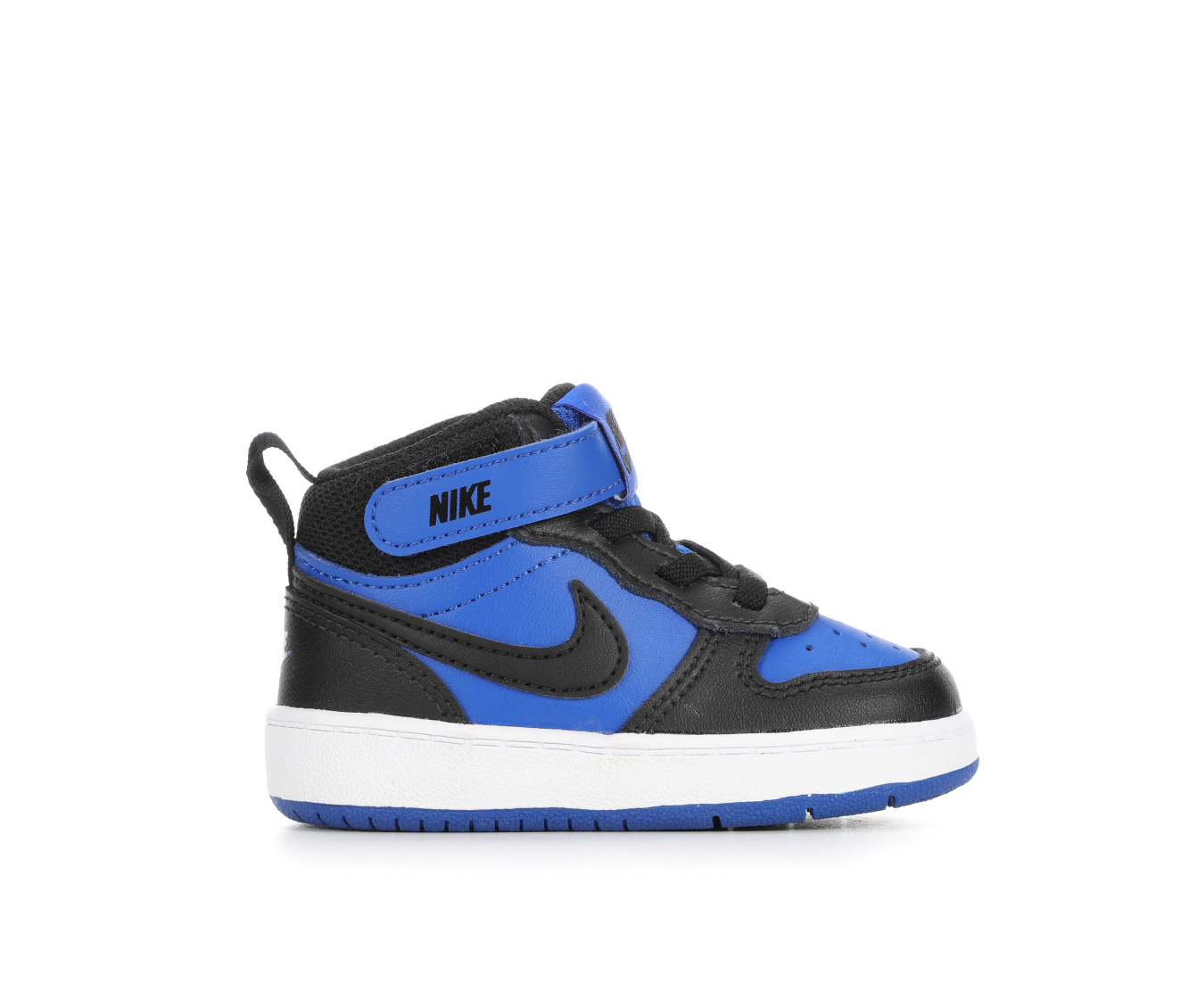 Kids' Nike Infant & Toddler Court Borough Mid 2 Sneakers - Royal/Blk/Wht