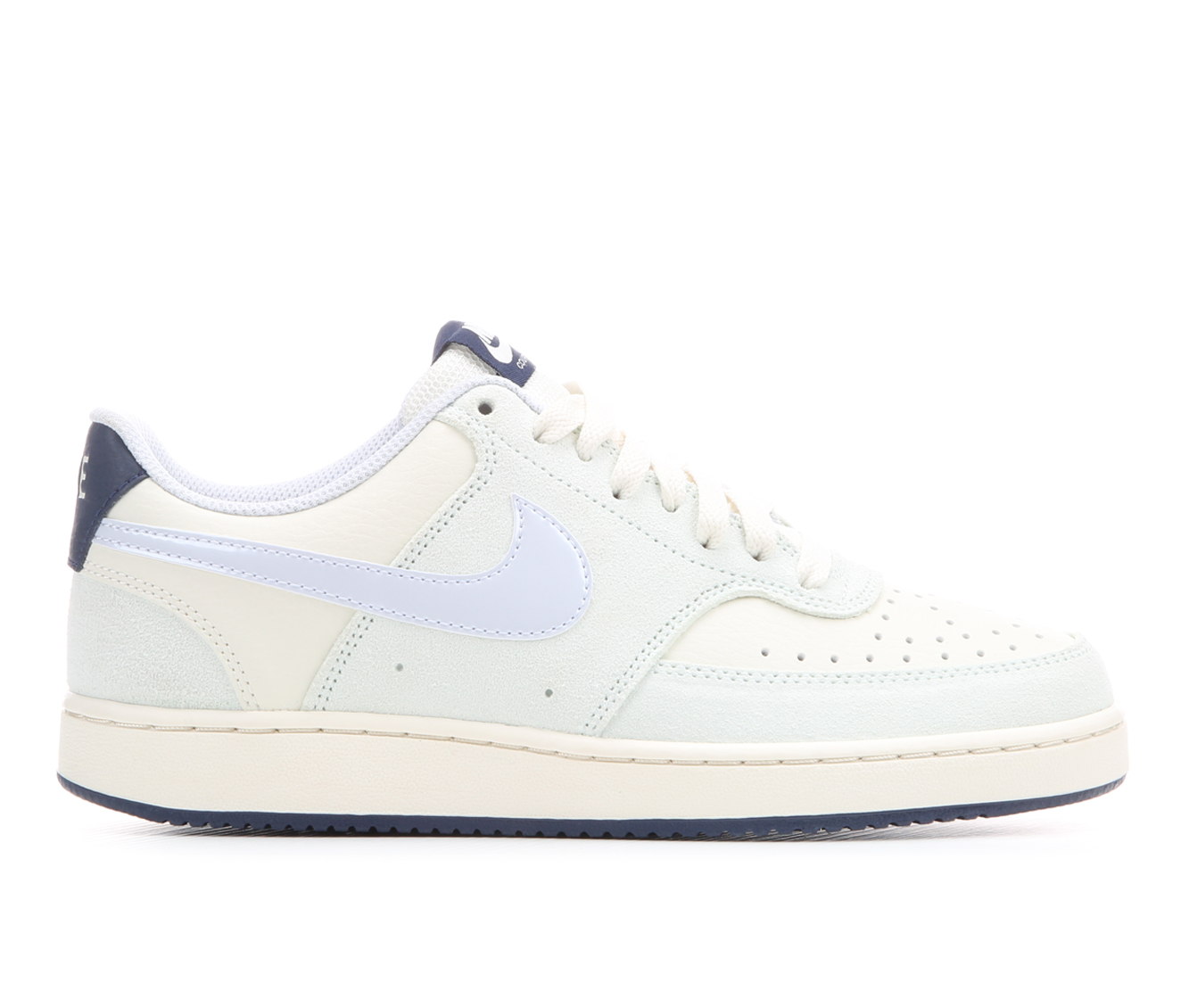 Women's Nike Court Vision Low Next Nature Sustainable Sneakers - Green/Blu/Pearl