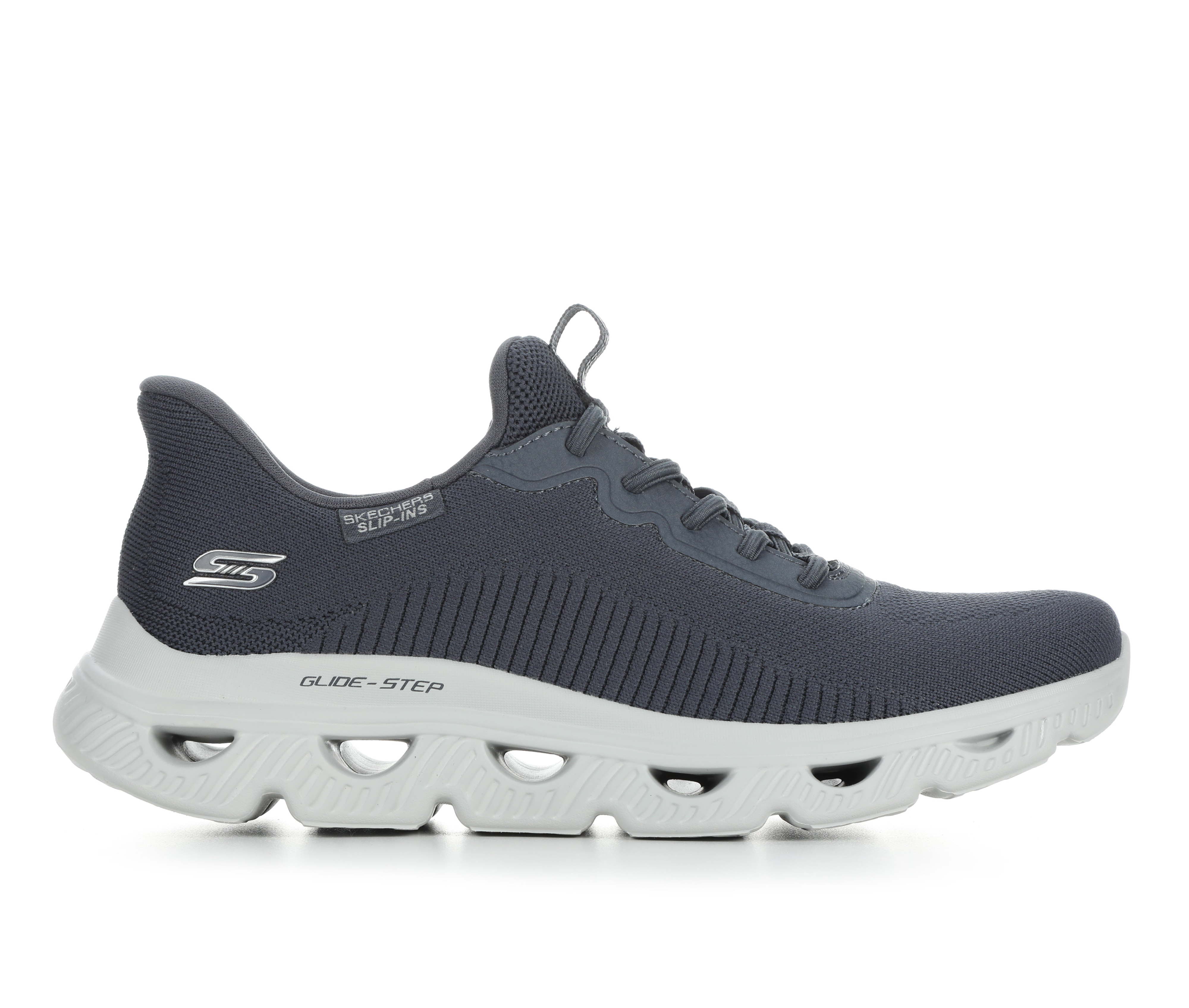 Women's Skechers 117629 BOBS Arc Waves Slip In Sneakers - Navy