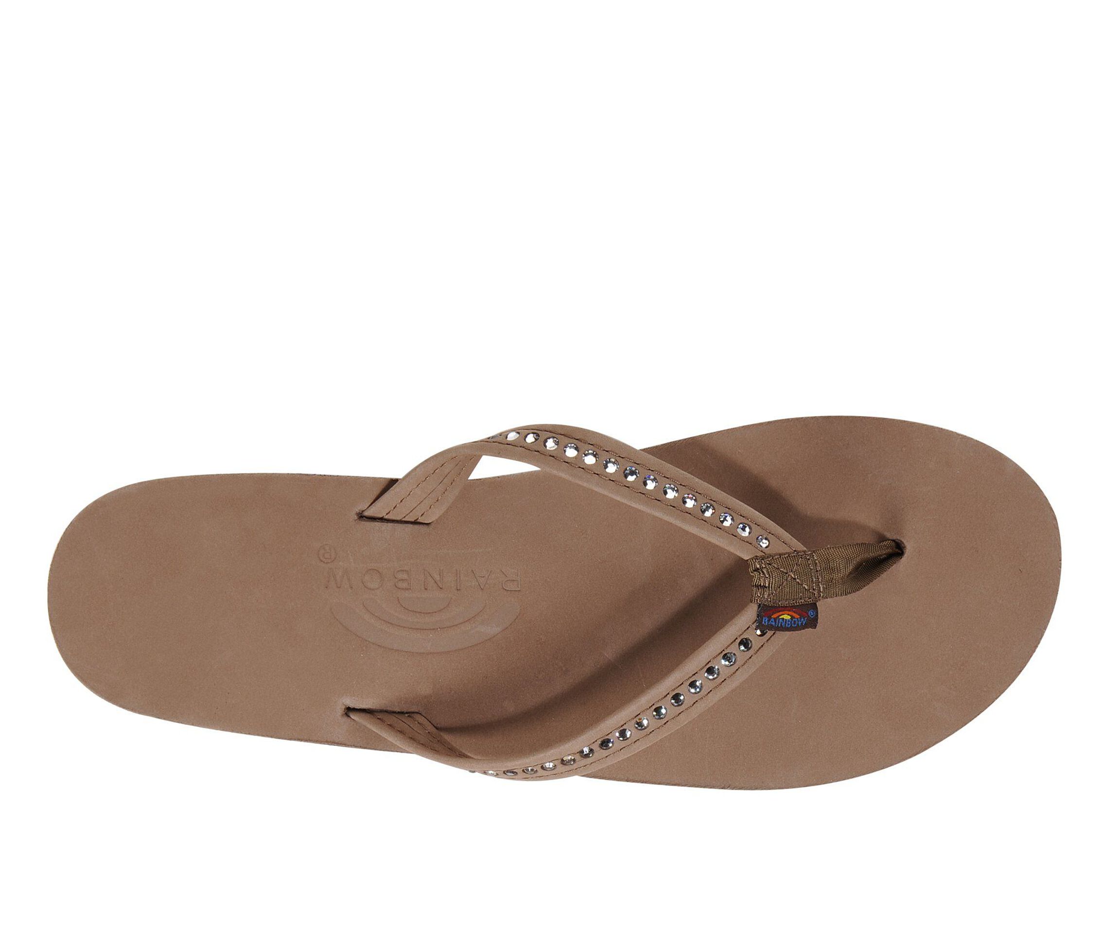 rainbow sandals swarovski crystals