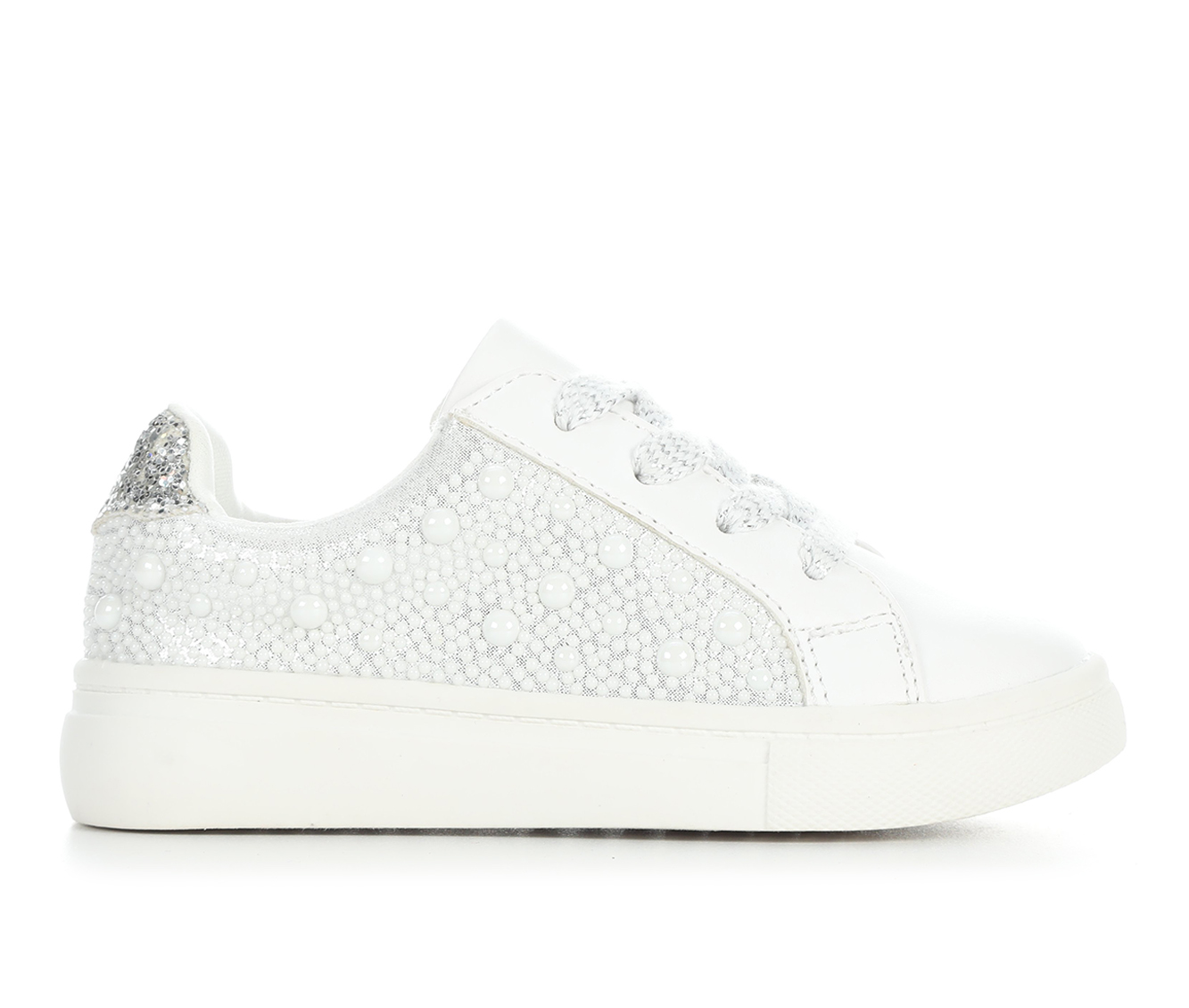 Girls' Self Esteem Toddler Pearl 2 Sneaker - White