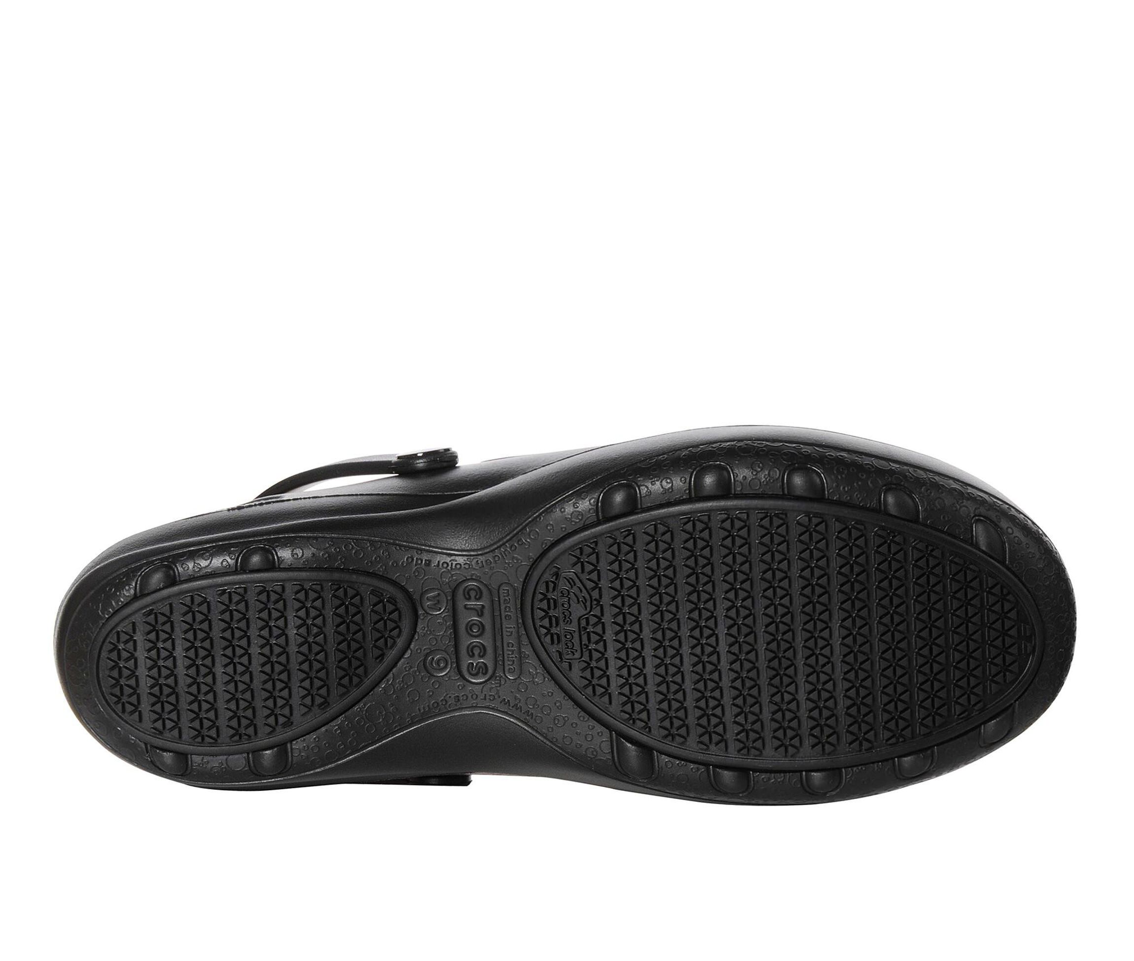 crocs women's mercy work slip resistant clog