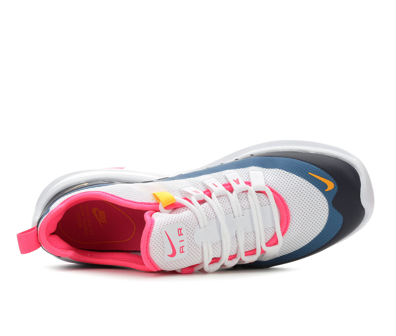 nike air max axis white and pink