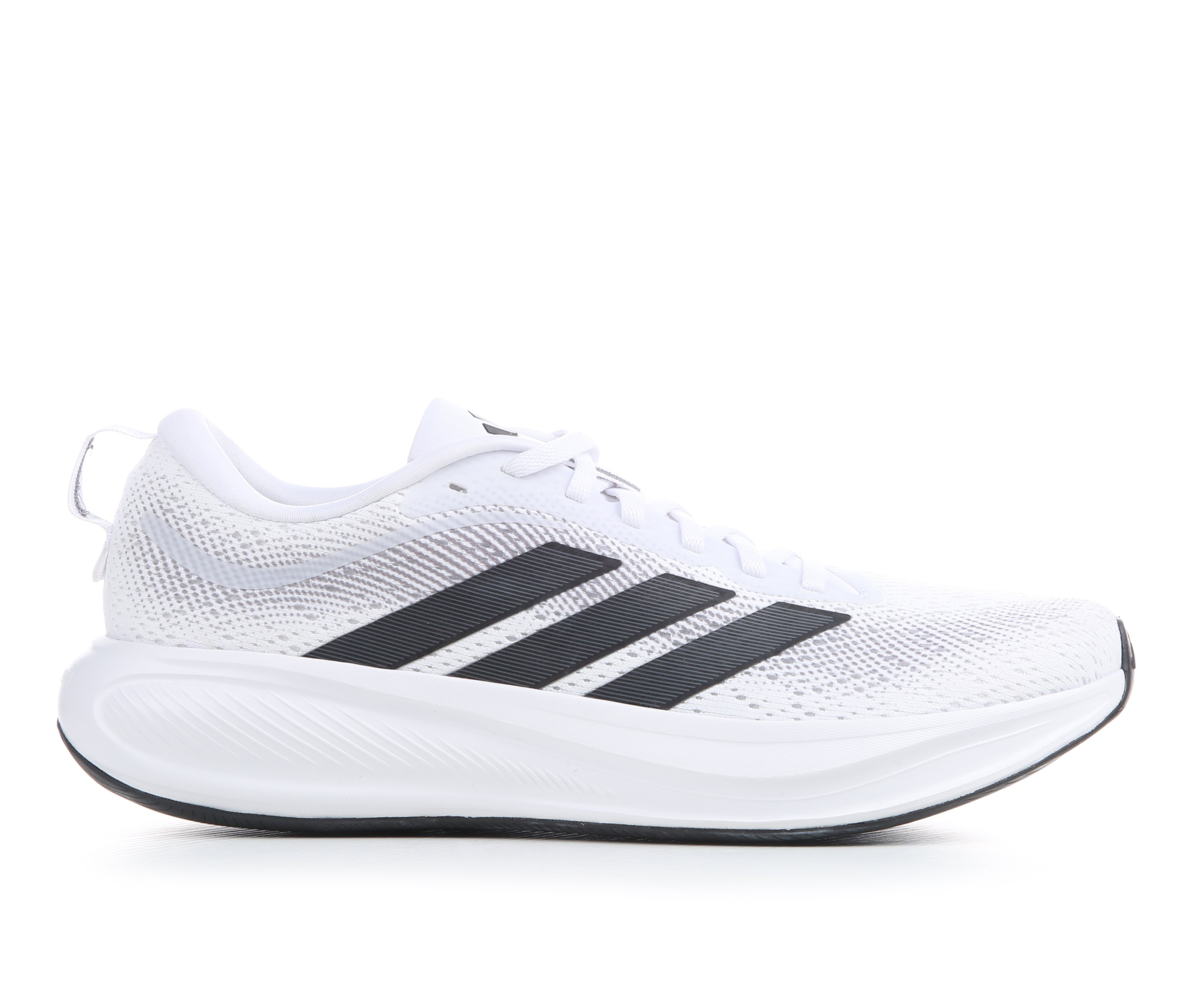 Men's Adidas Response Pace Running Shoes - White/Black