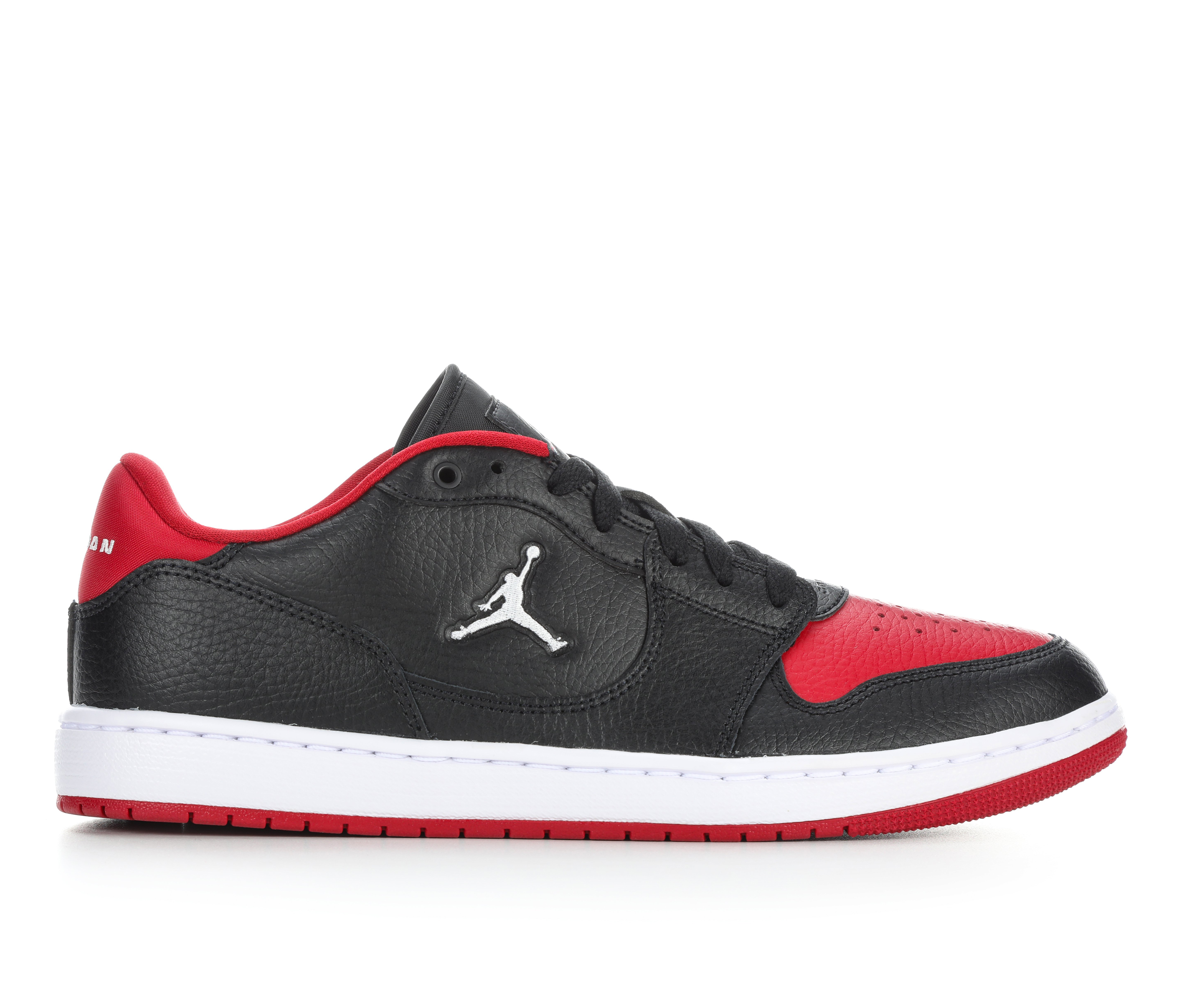 Men's Jordan Court Connect Low Sneakers - Black/White/Red