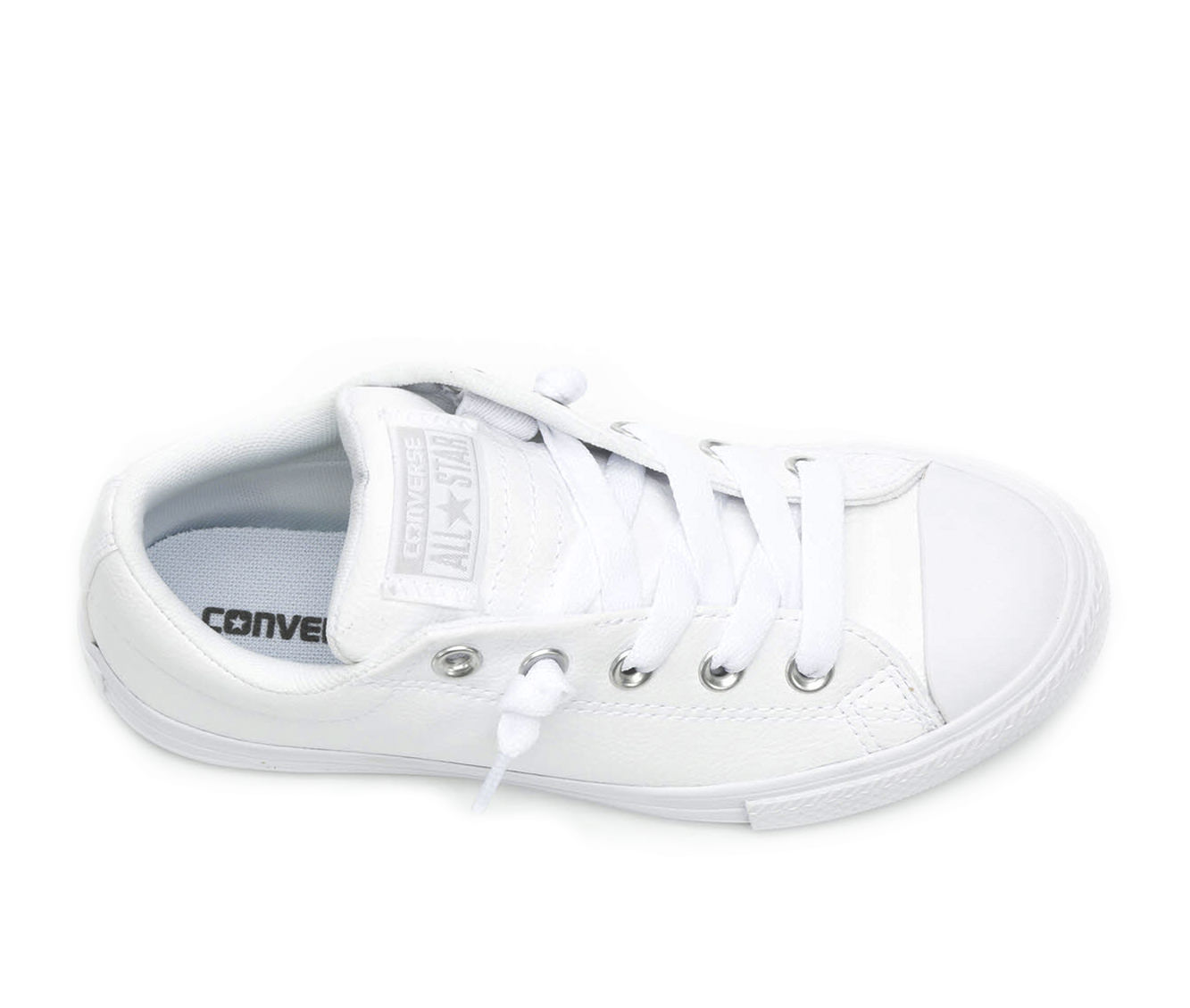 converse ctas street slip white