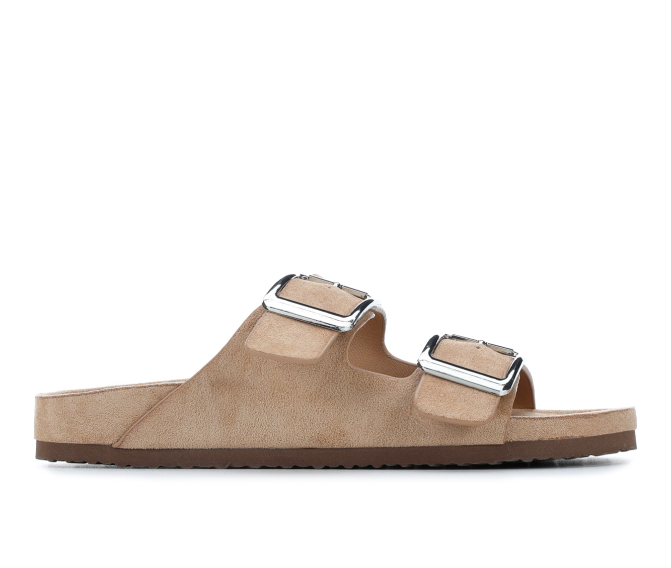 Women's Madden Girl Bodie Footbed Sandals - Sand Fab