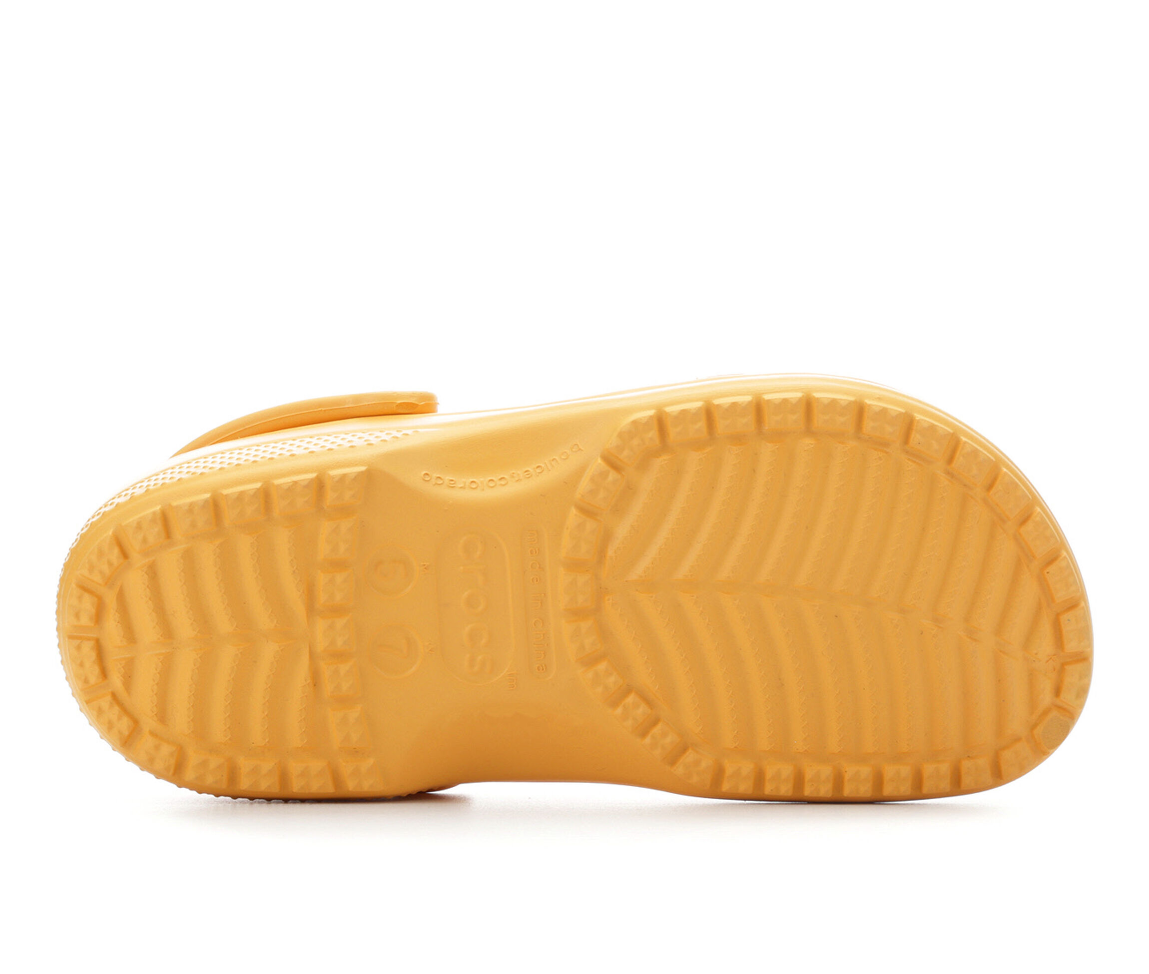 fluffy yellow crocs