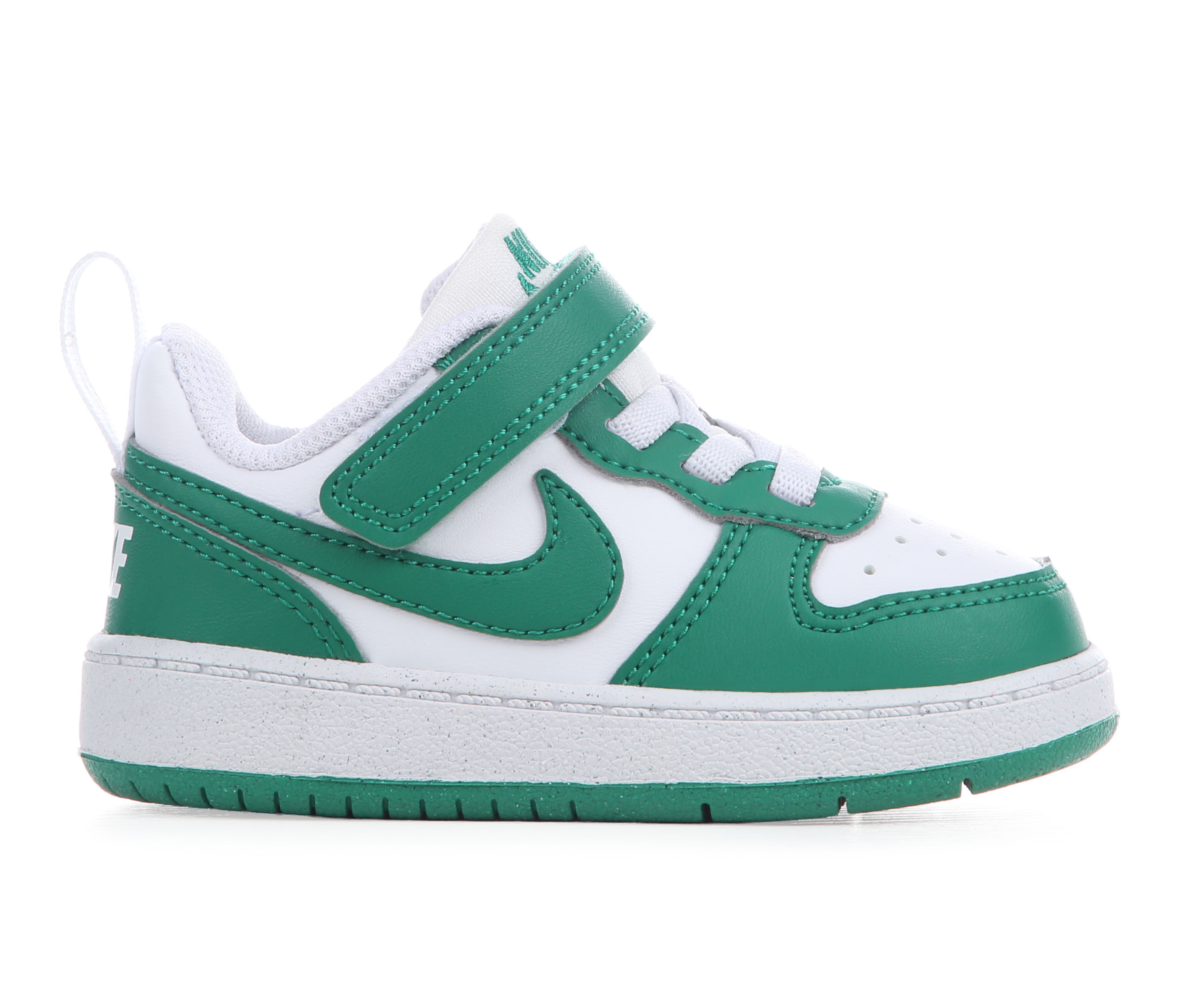 Kids' Nike Infant & Toddler Court Borough Low Recraft Sneakers - Wht/Green/Wht