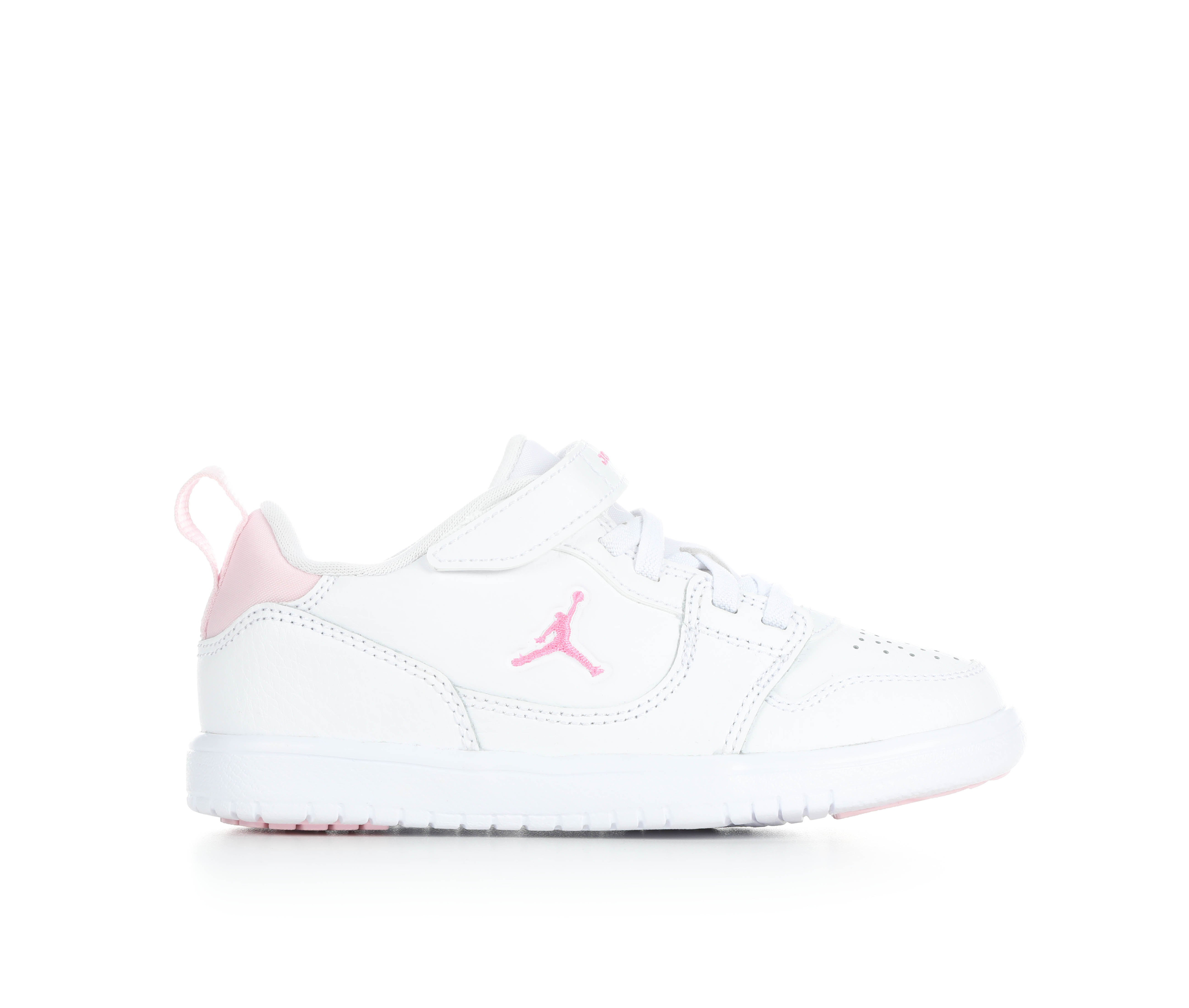 Kids' Jordan Little Kid Court Connect Low Sneakers - Wht/Rose/Pnk/Fm