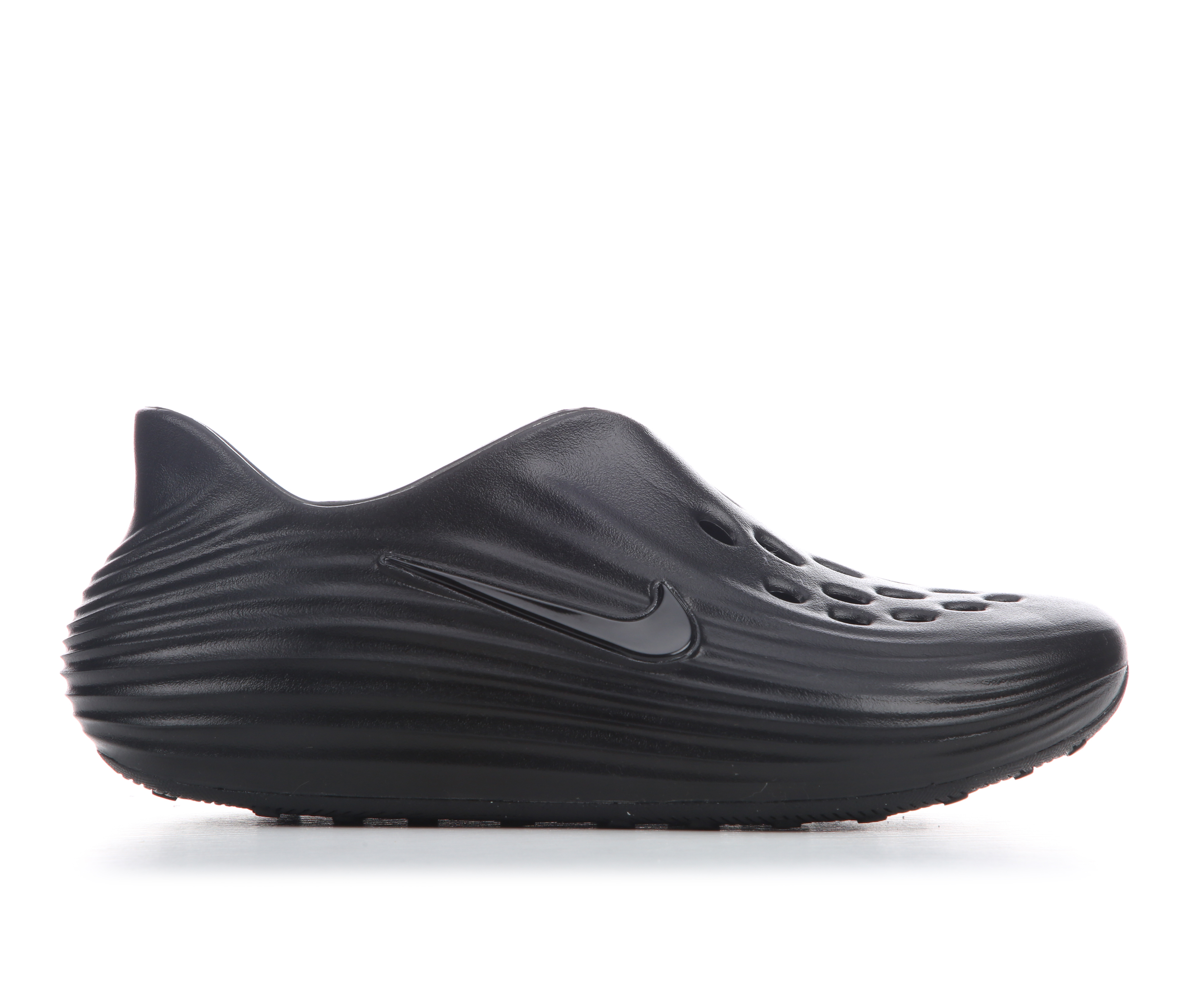 Women's Nike Women's ReactV Rejuven8 Recovery Shoes - Black/Black
