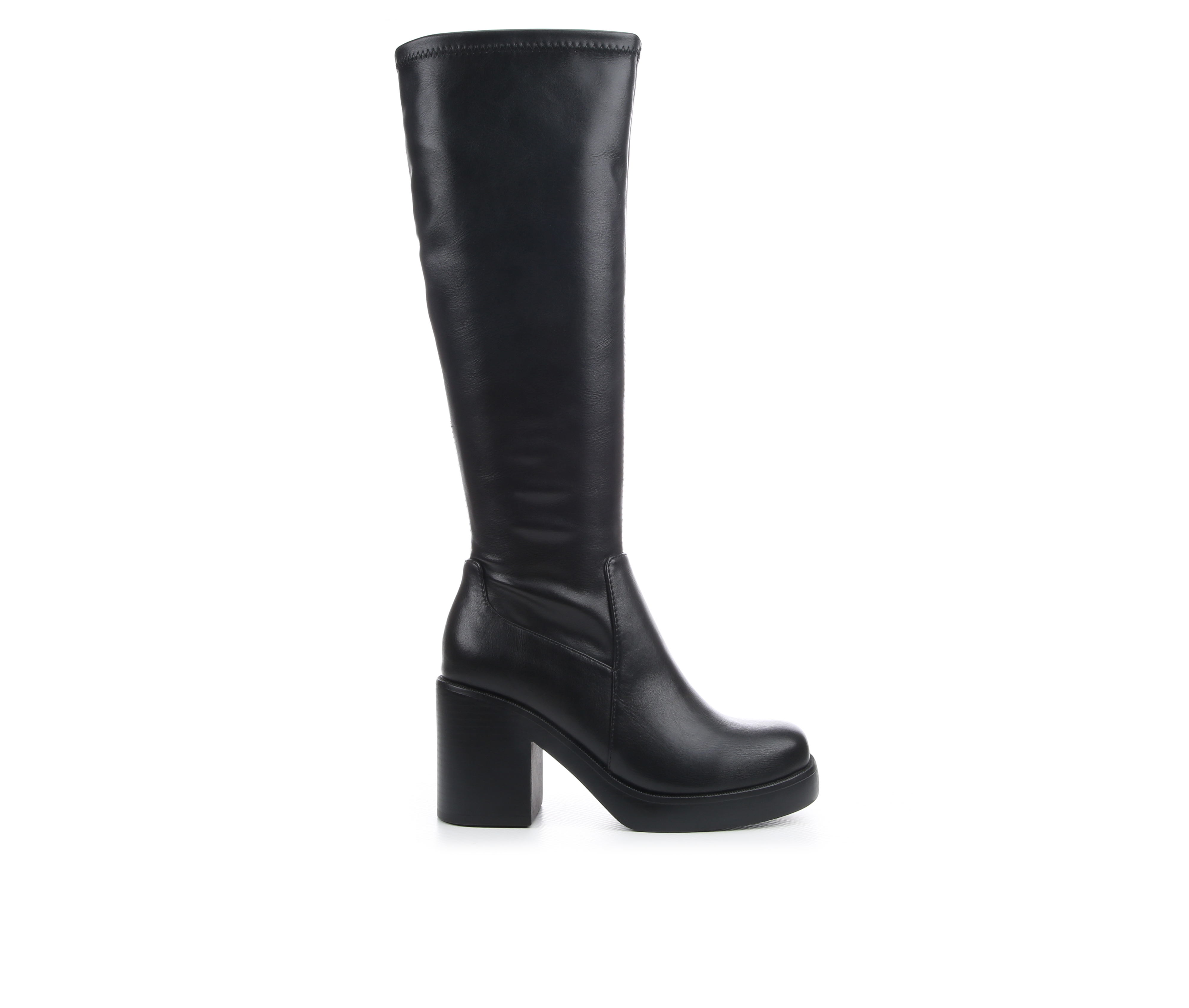 Women's Soda Sonia Knee High Boots - Black