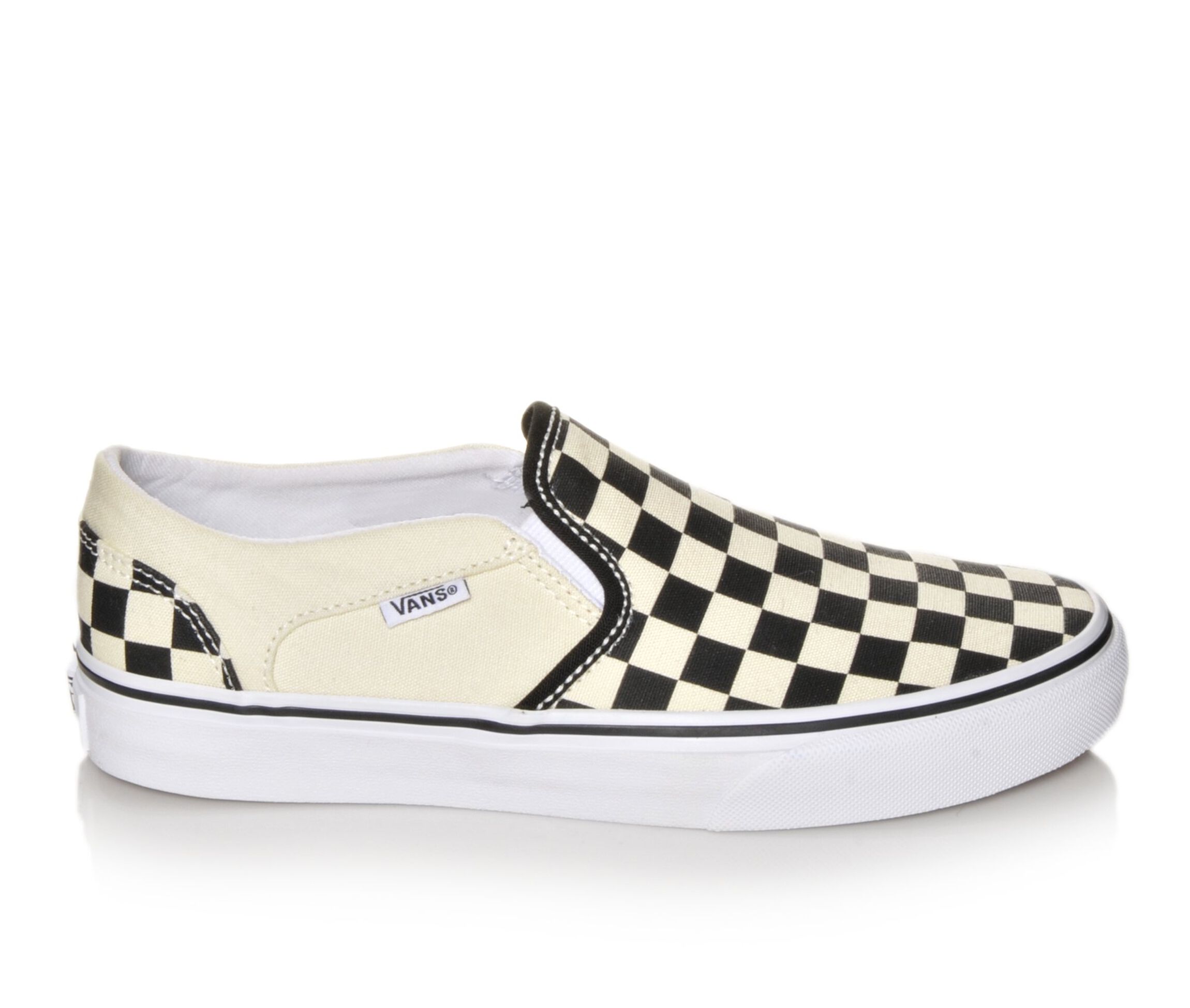 asher checkerboard vans