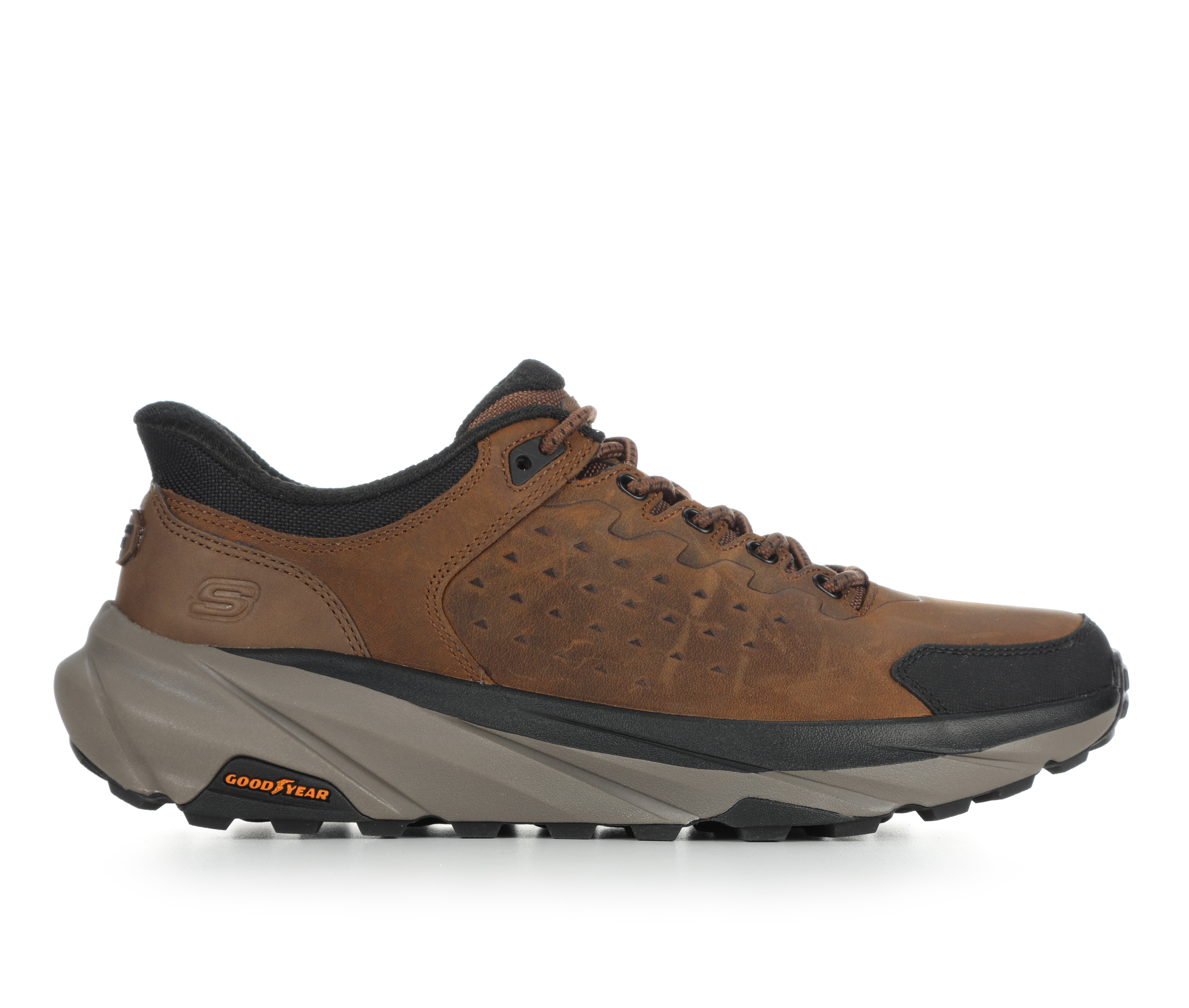 Men's Skechers 205775 Rockwell Hiking Shoes - Charcoal/Black