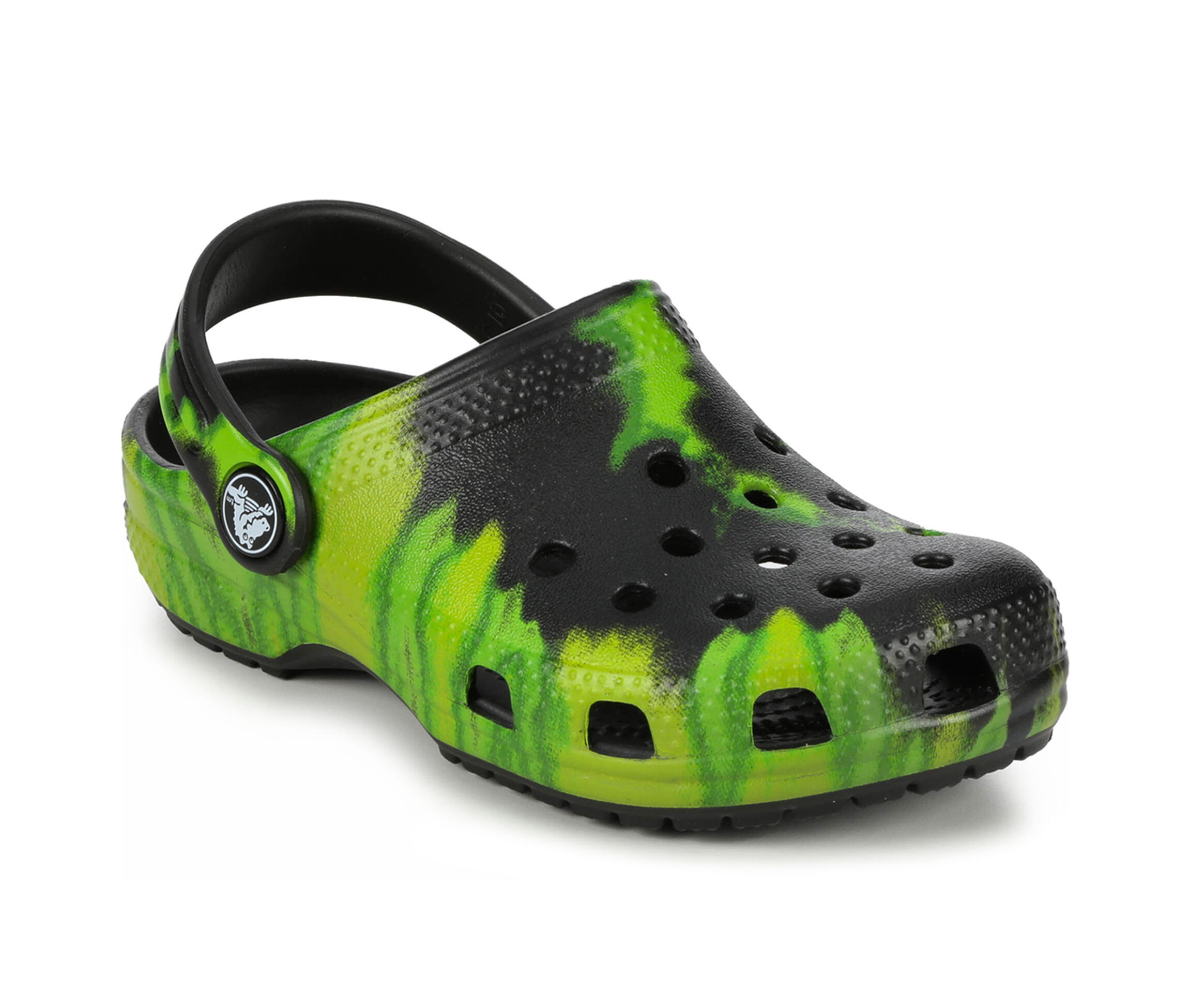 tie dye crocs shoe carnival