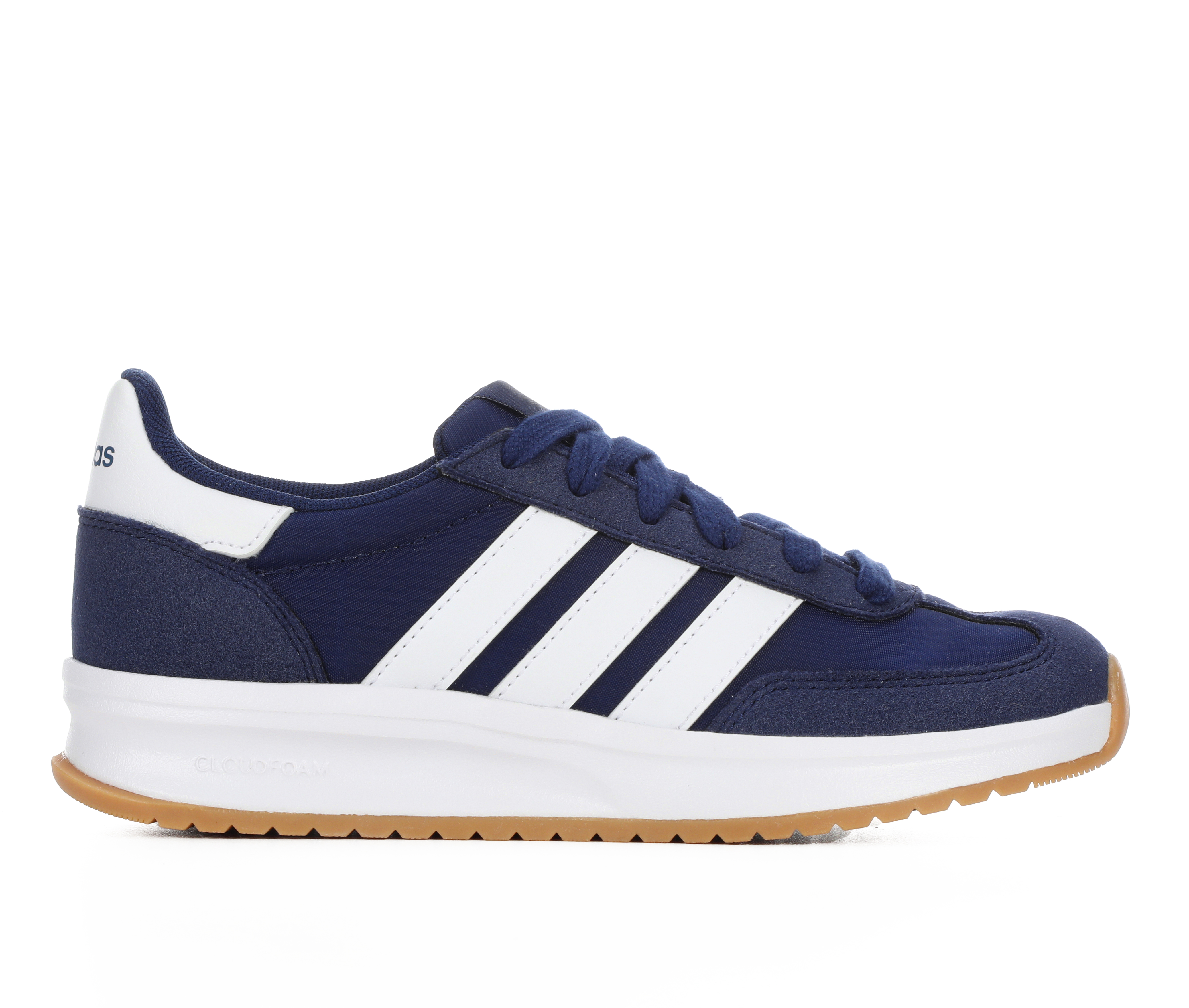 Boys' Adidas Big Kid Run 70's 2.0 Sneakers - Blue/White/Gum