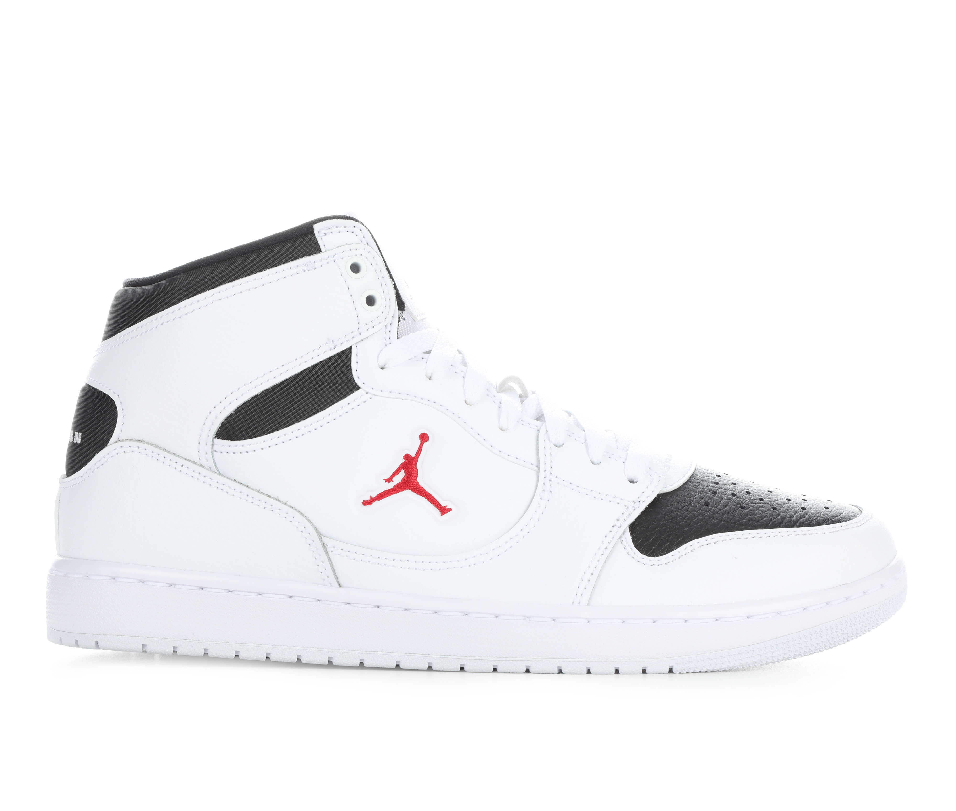 Men's Jordan Court Connect Mid Sneakers - White/Black