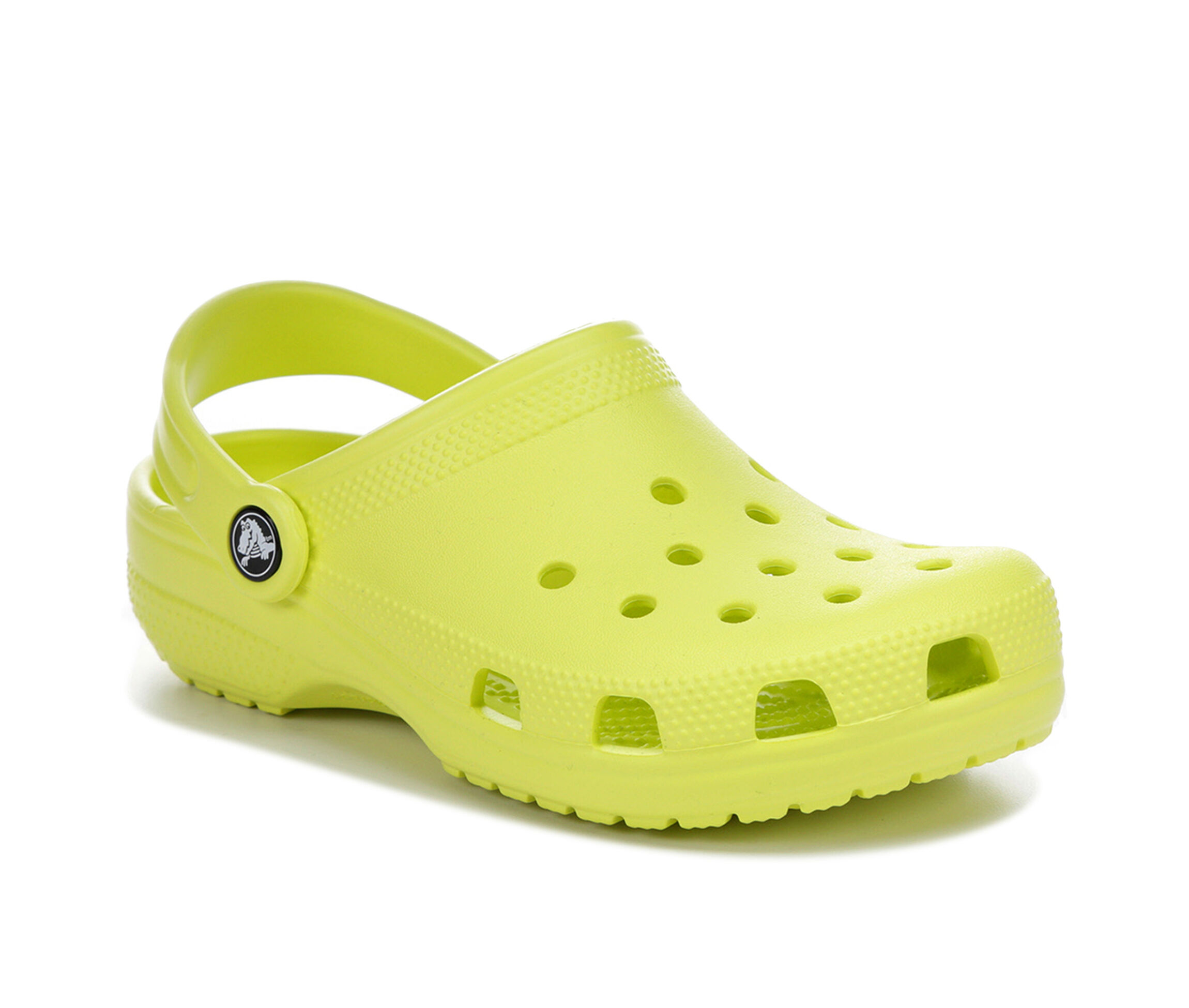 kids yellow crocs sandals size 11 barely used indoor shoe 