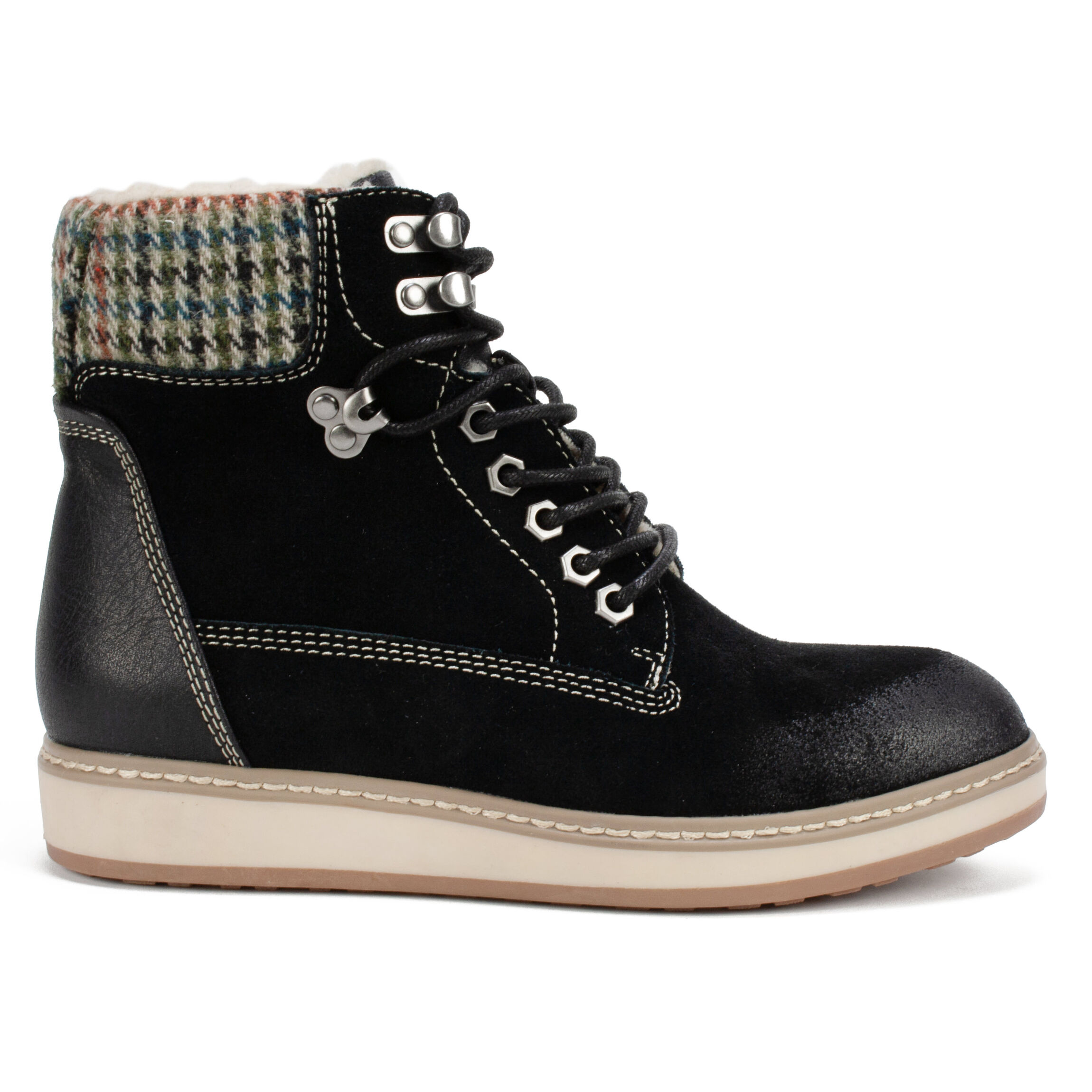 white mountain black booties