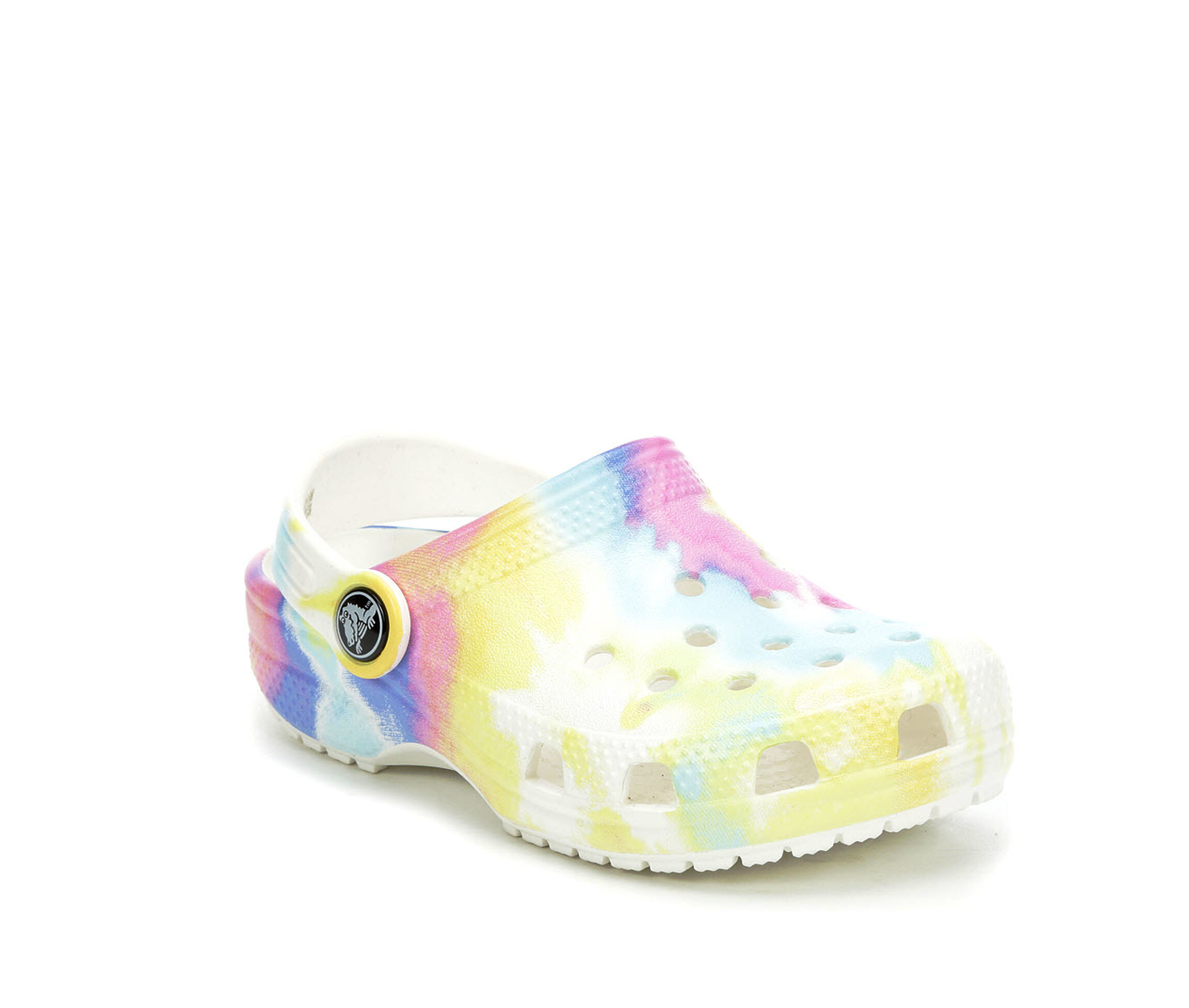 Big kid tie dye crocs Clearance