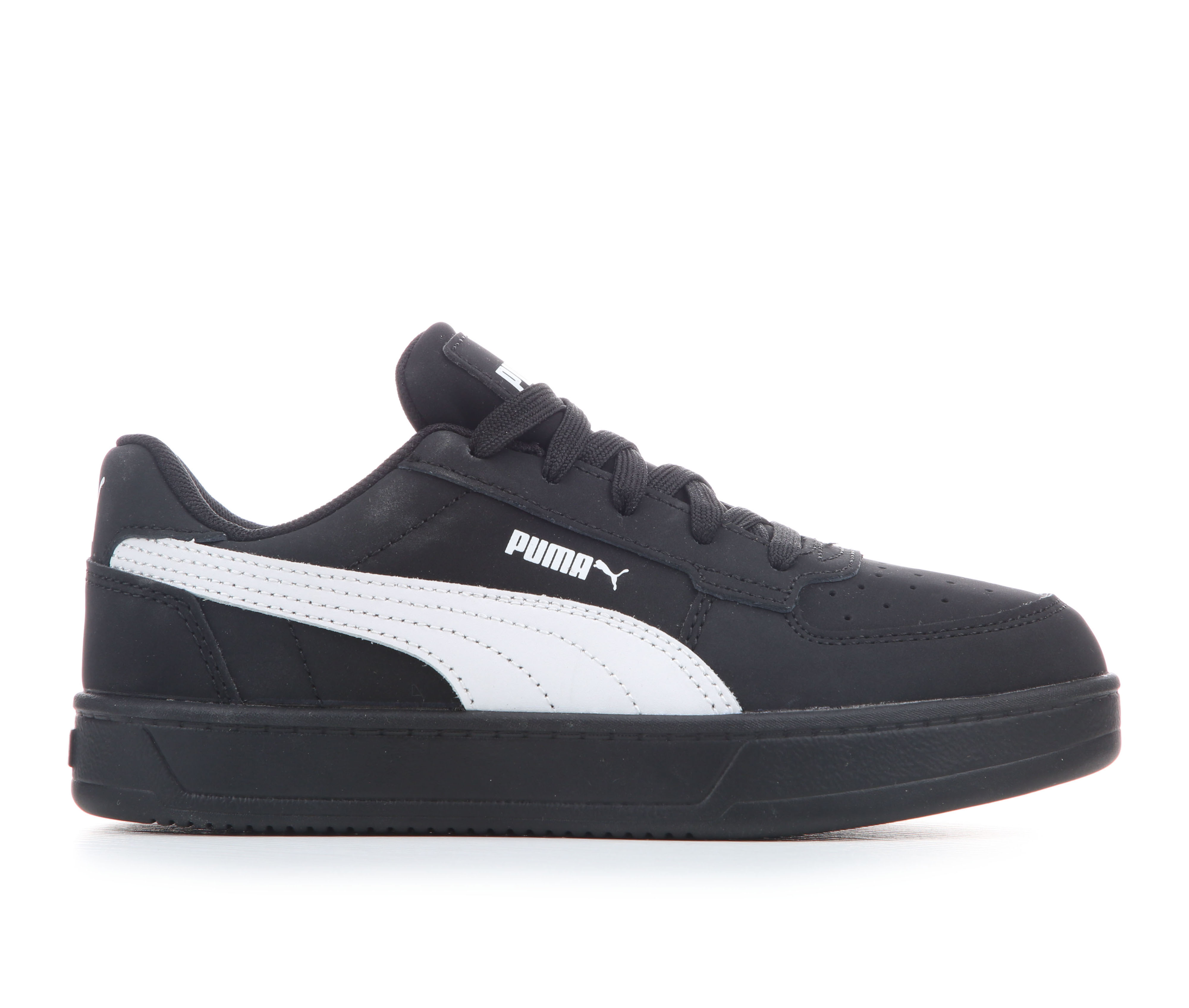 Boys' Puma Little Kid Caven 2.0 Sneakers - Black/Black/Wht