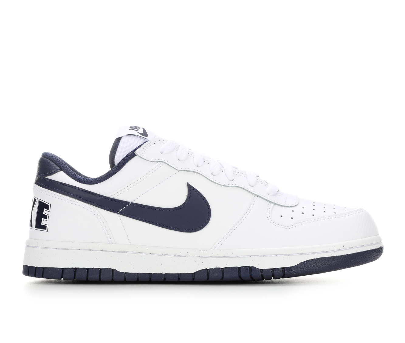 Men's Nike Big Low Sneakers - White/Navy 140