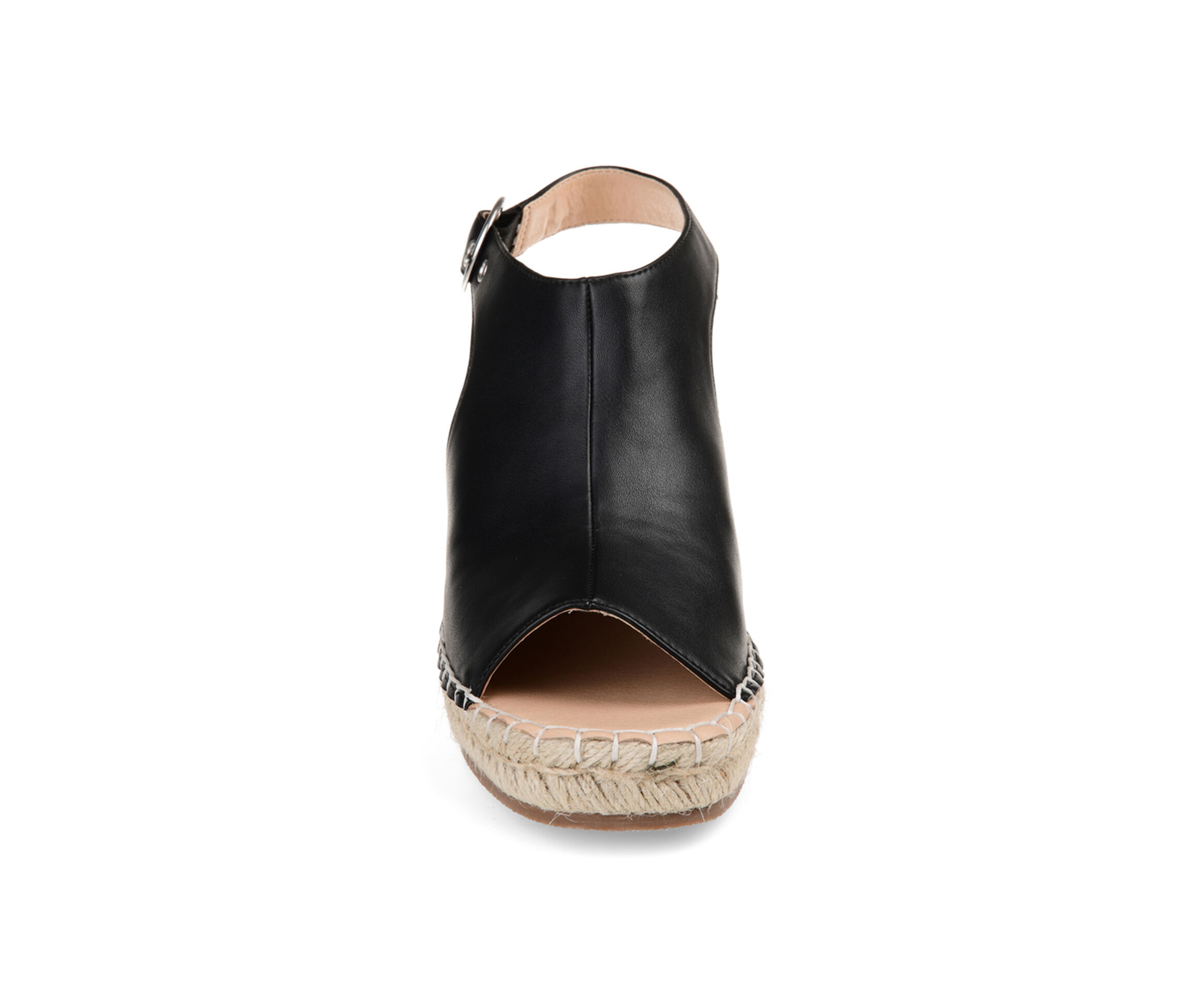journee collection crew espadrille wedge sandal